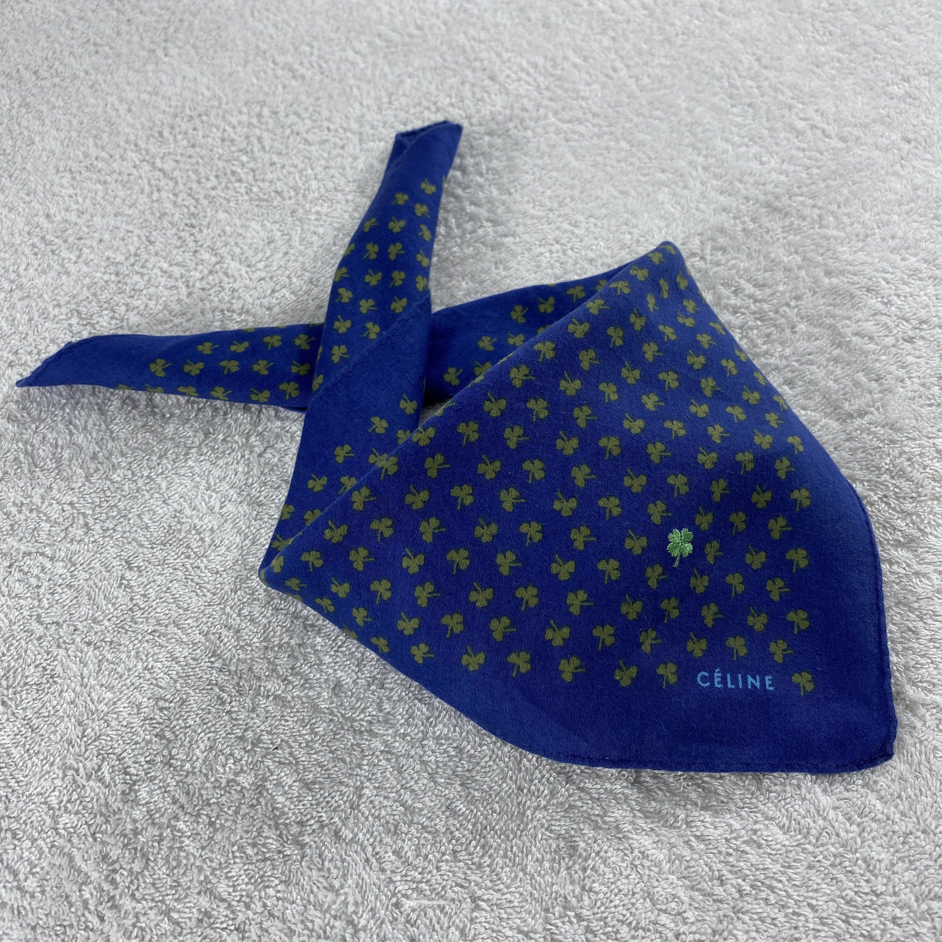 Celine × Vintage Celine Bandana/ Handkerchief / Neckerchief Size ONE SIZE - 2 Thumbnail