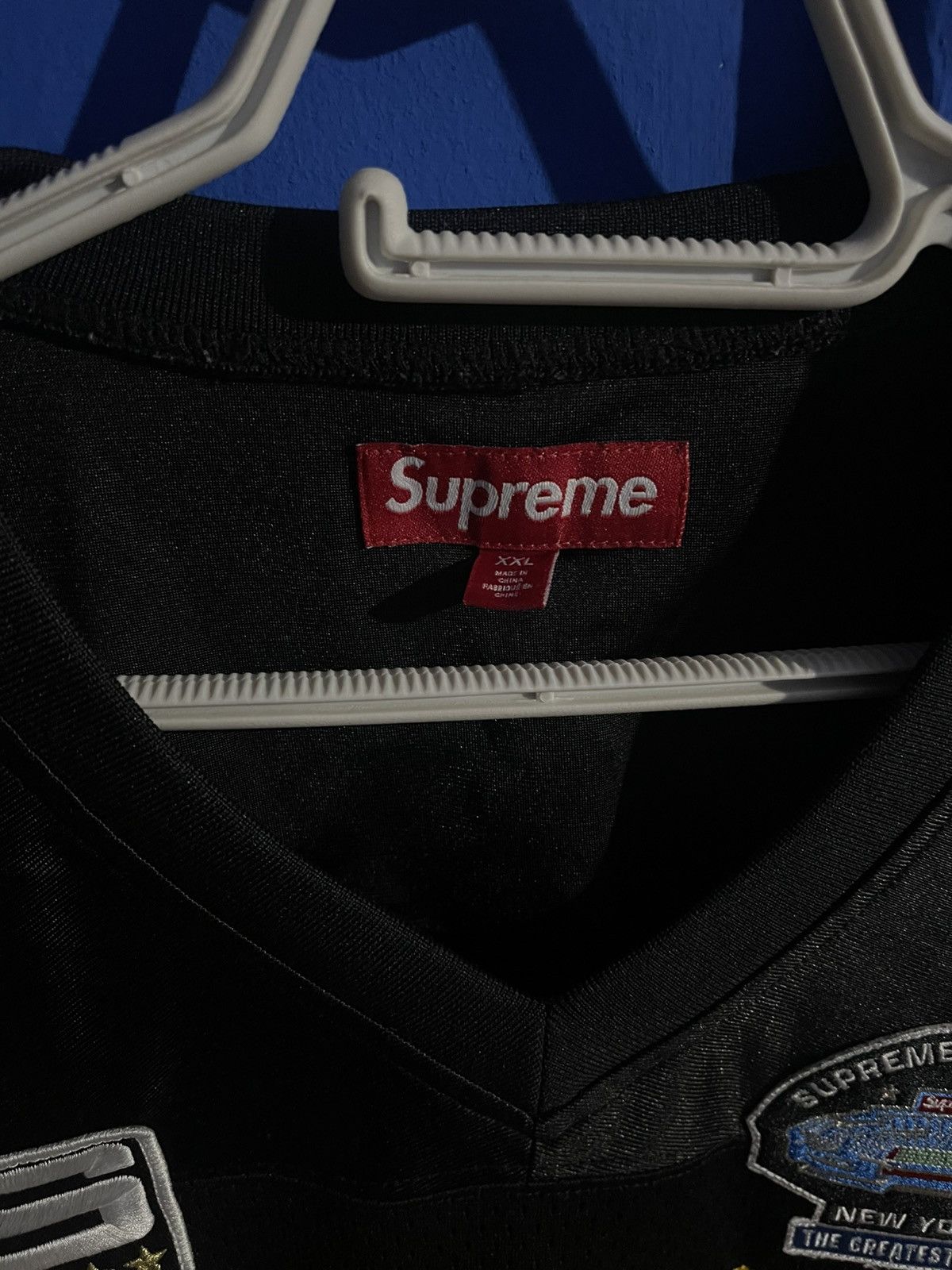 Supreme Supreme Championships Embroidered Football Jersey Size US XXL / EU 58 / 5 - 3 Thumbnail