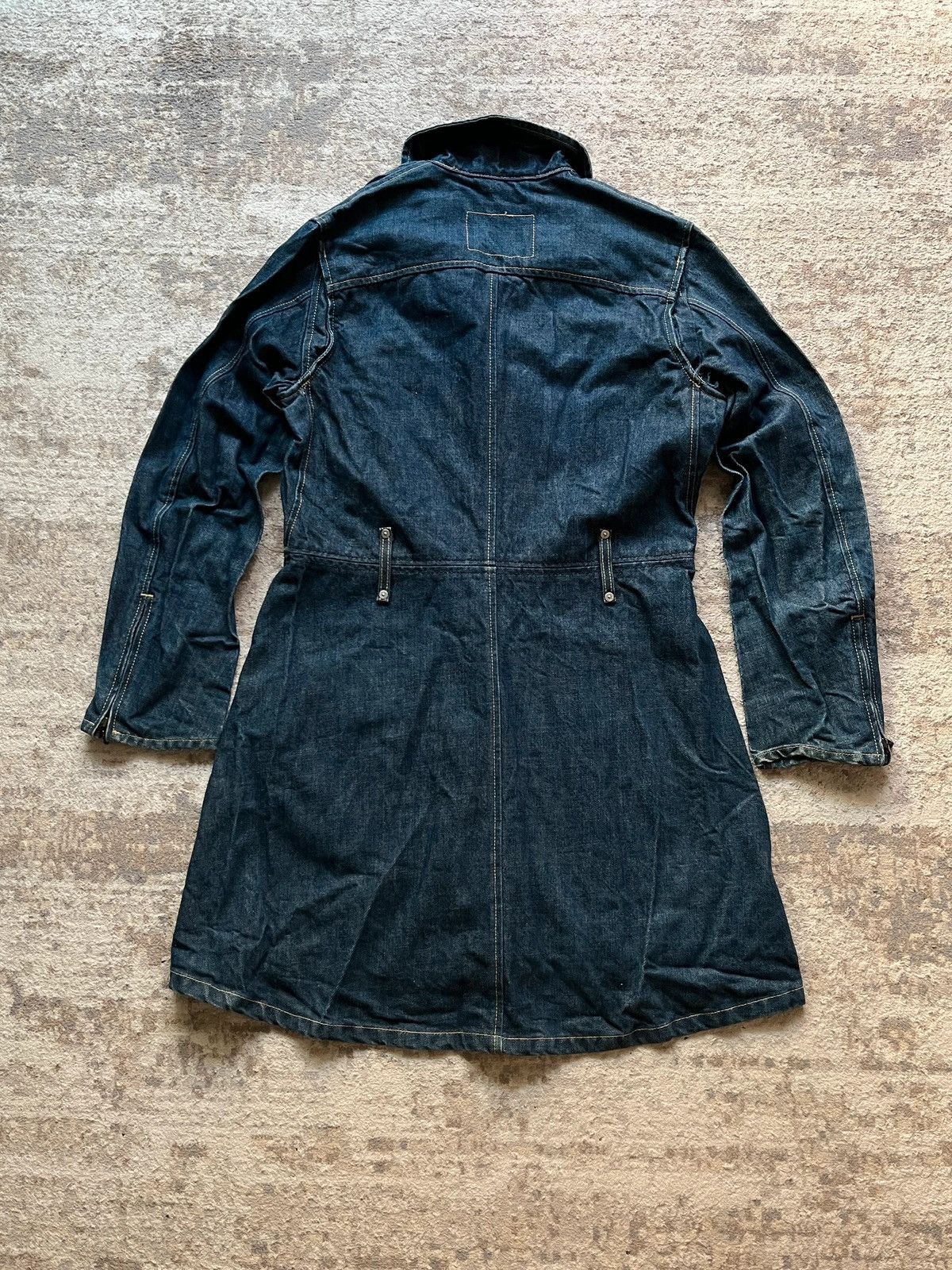 Levi's Levi's Engineered Jeans Sz M 2002 Y2K Denim Coat Jacket Size M / US 6-8 / IT 42-44 - 17 Thumbnail