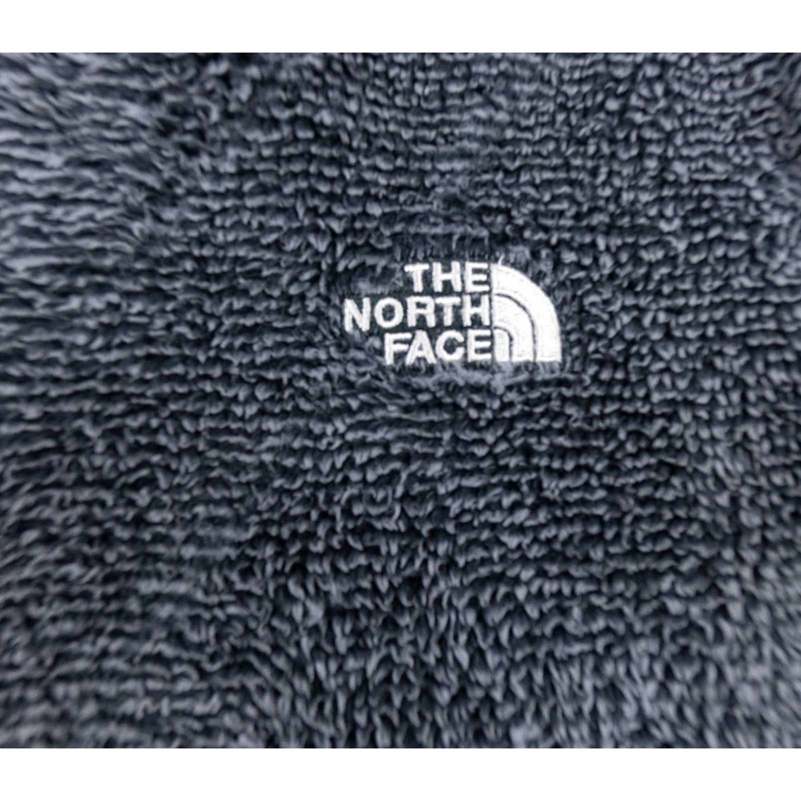 The North Face The North Face Womens Small Gray Deep Pile Hoodie Pullover Sweater Size S / US 4 / IT 40 - 3 Thumbnail