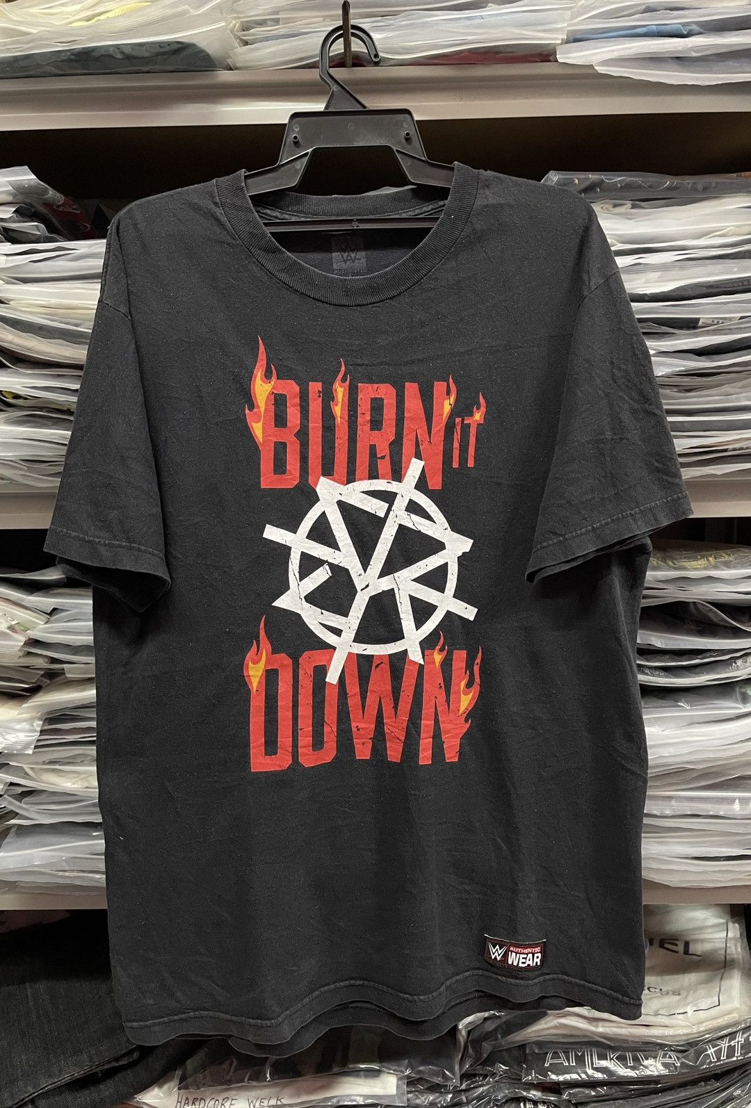 WWE WWE Seth Rollins "Burn It Down"🔥🔥🔥 Size US L / EU 52-54 / 3 - 1 Thumbnail
