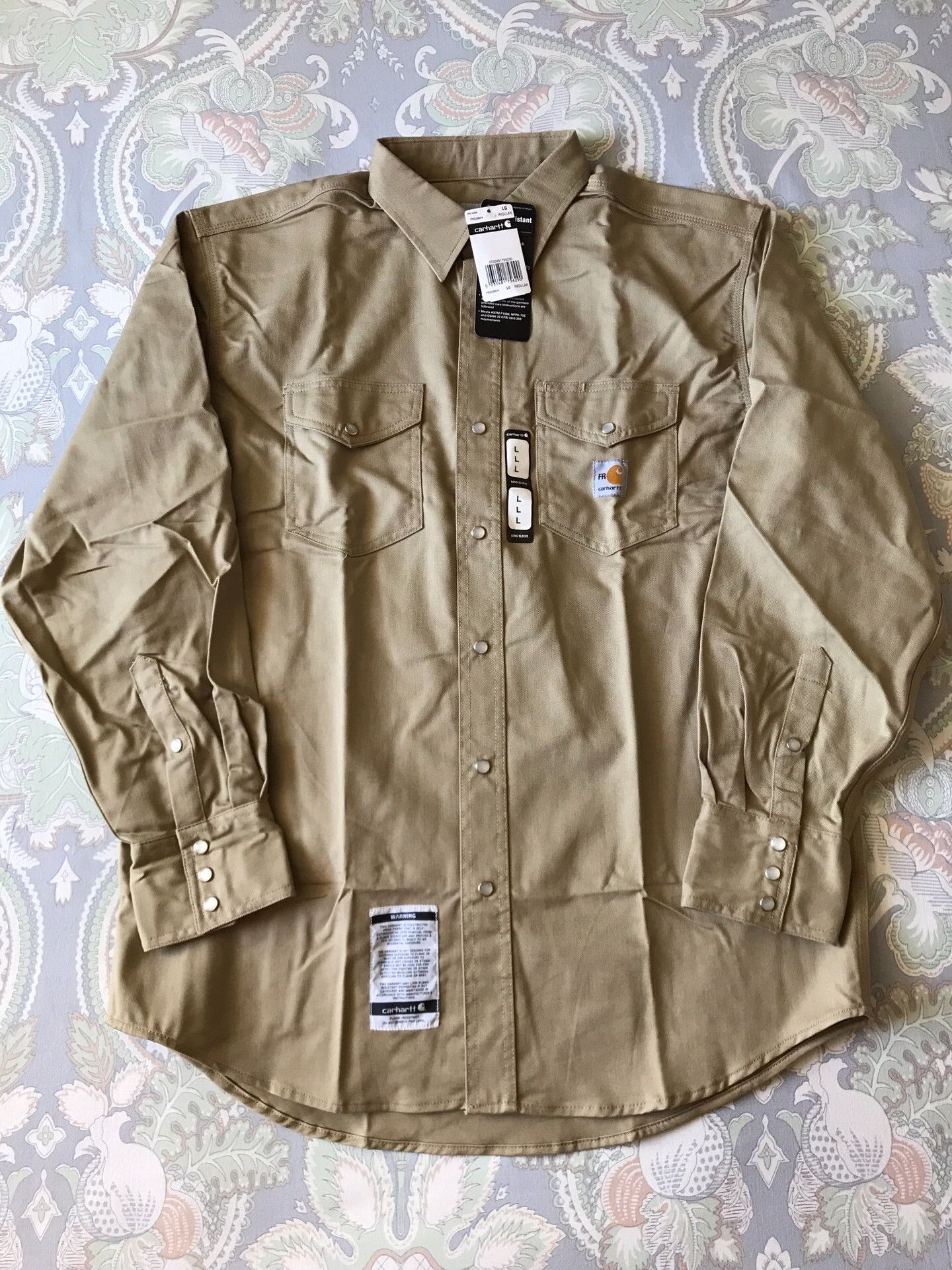 Carhartt Carhartt FRS006 FR Flame Resistant Shirt Size US L / EU 52-54 / 3 - 1 Thumbnail