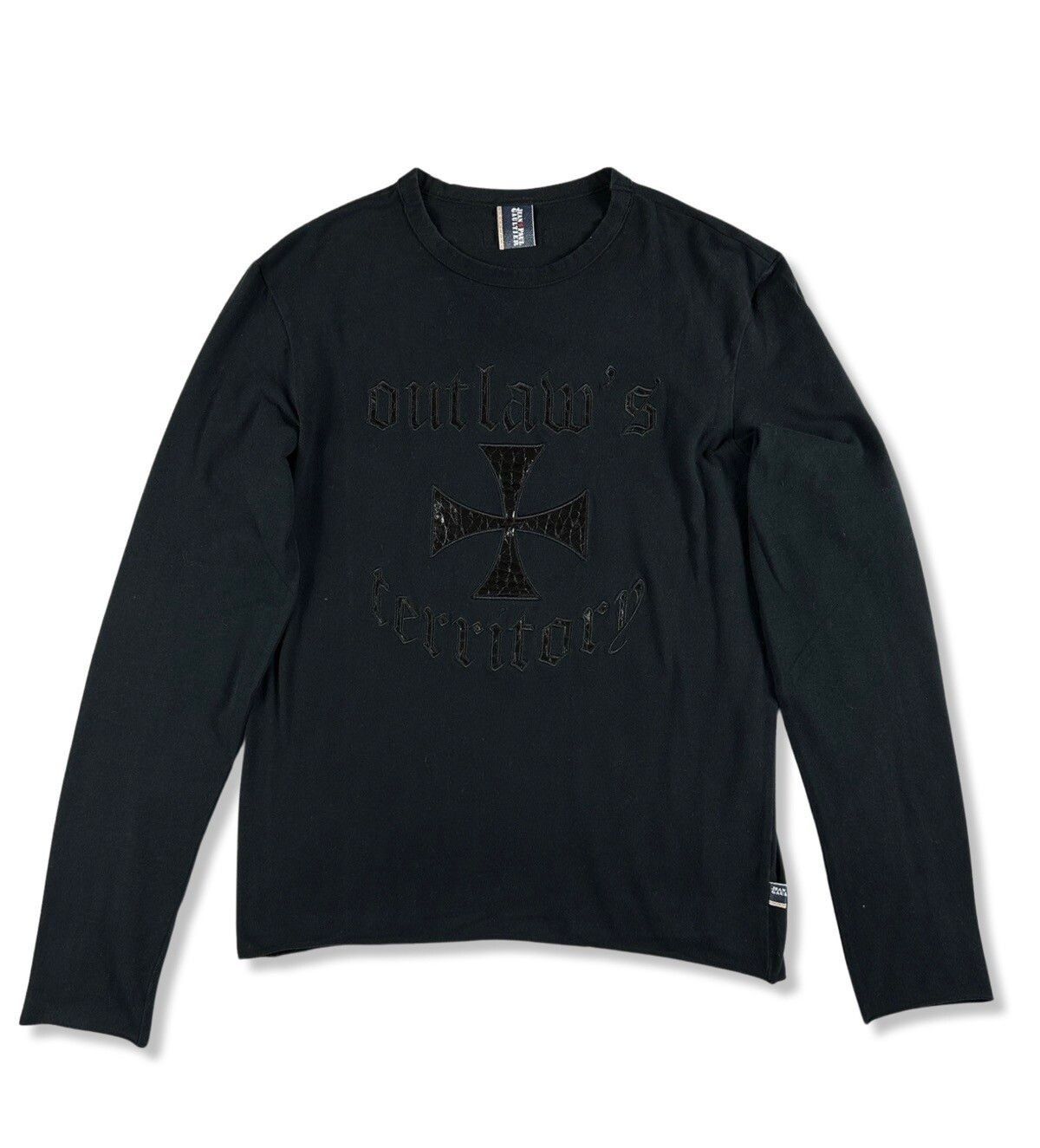 image of Jean Paul Gaultier Vintage Sweatshirt in Black, Men's (Size Large)