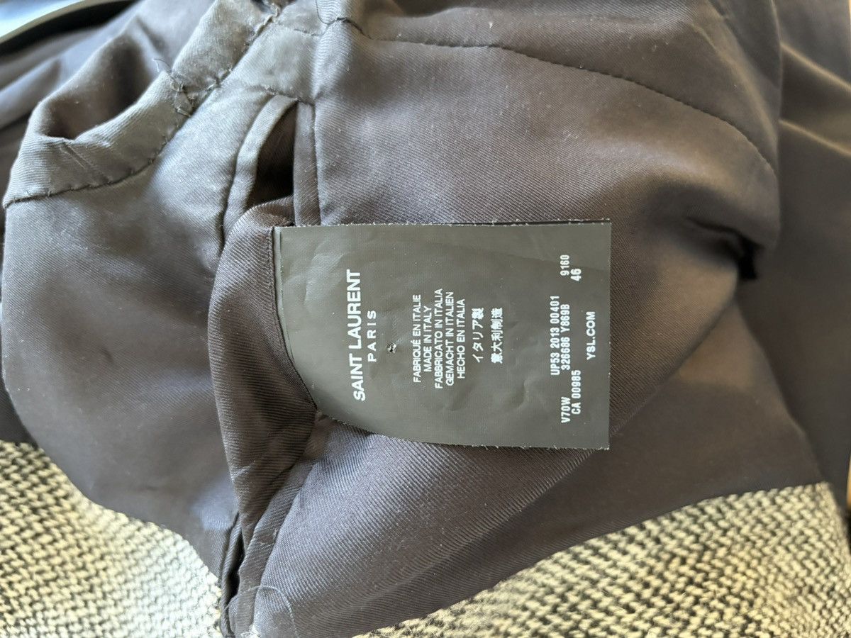 Hedi Slimane × Saint Laurent Paris Grail ! Saint Laurent Blazer Runway Size 36R - 13 Thumbnail