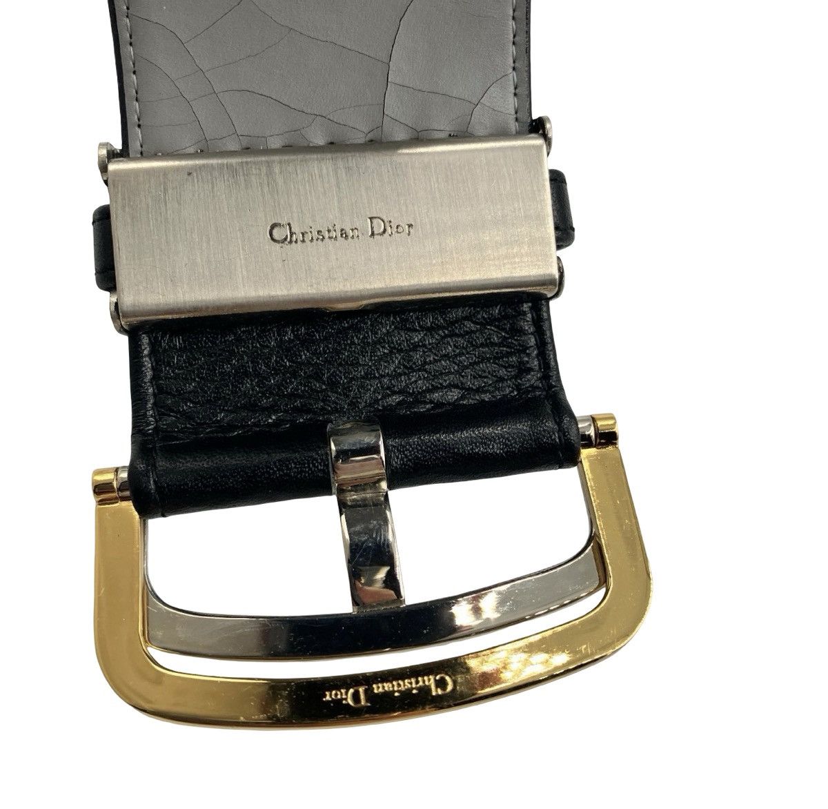 Dior Archival Christian Dior Mixed-Metal Wide Statement Belt +Box Size ONE SIZE - 2 Thumbnail