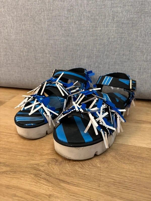 MSGM MSGM Italy Creative sandals with straps platform 38 Size US 8 / IT 38 - 6 Thumbnail
