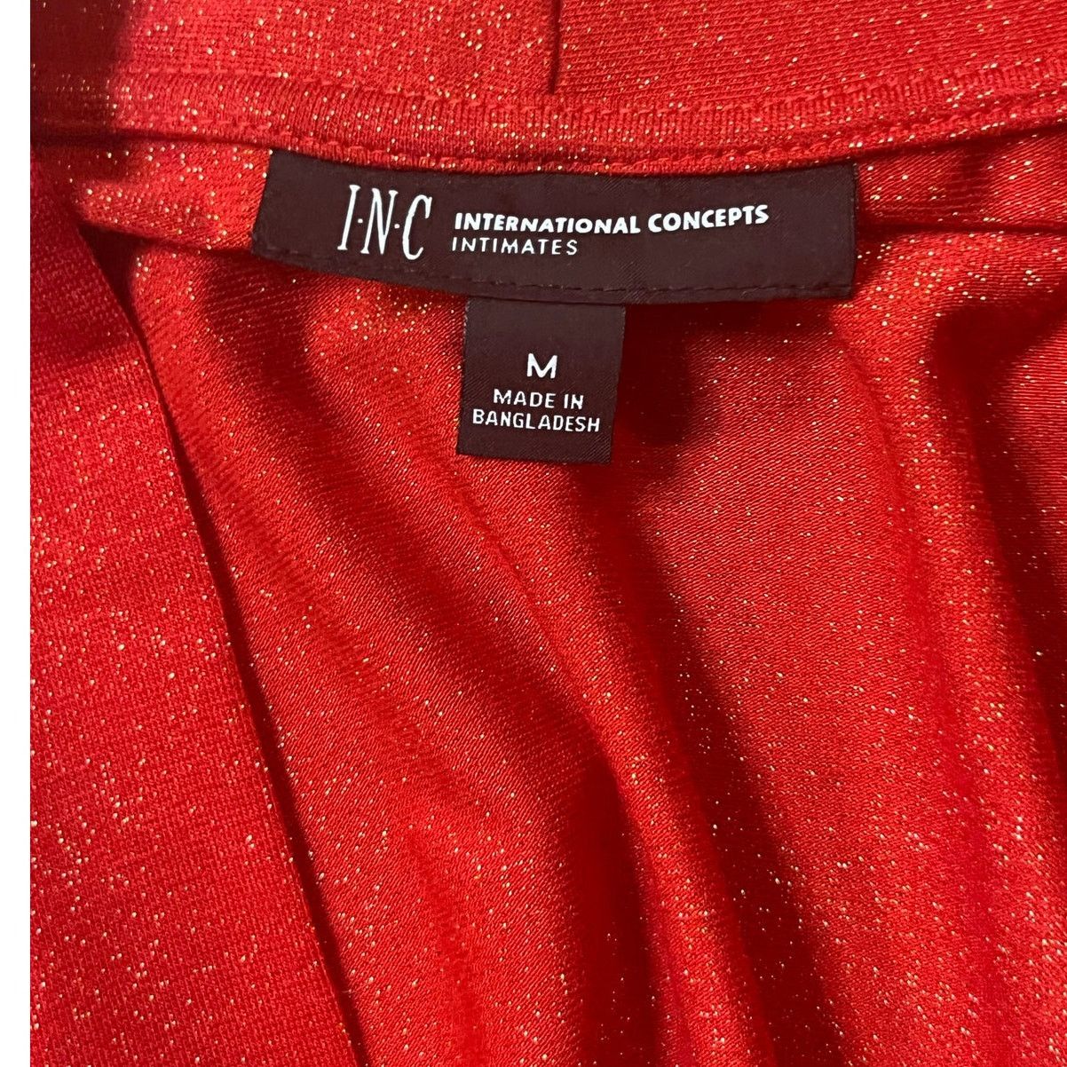Sleeper I.N.C. Women's. Sparkle Robe ONLY Macy's Exclusive Size M Size ONE SIZE - 3 Thumbnail