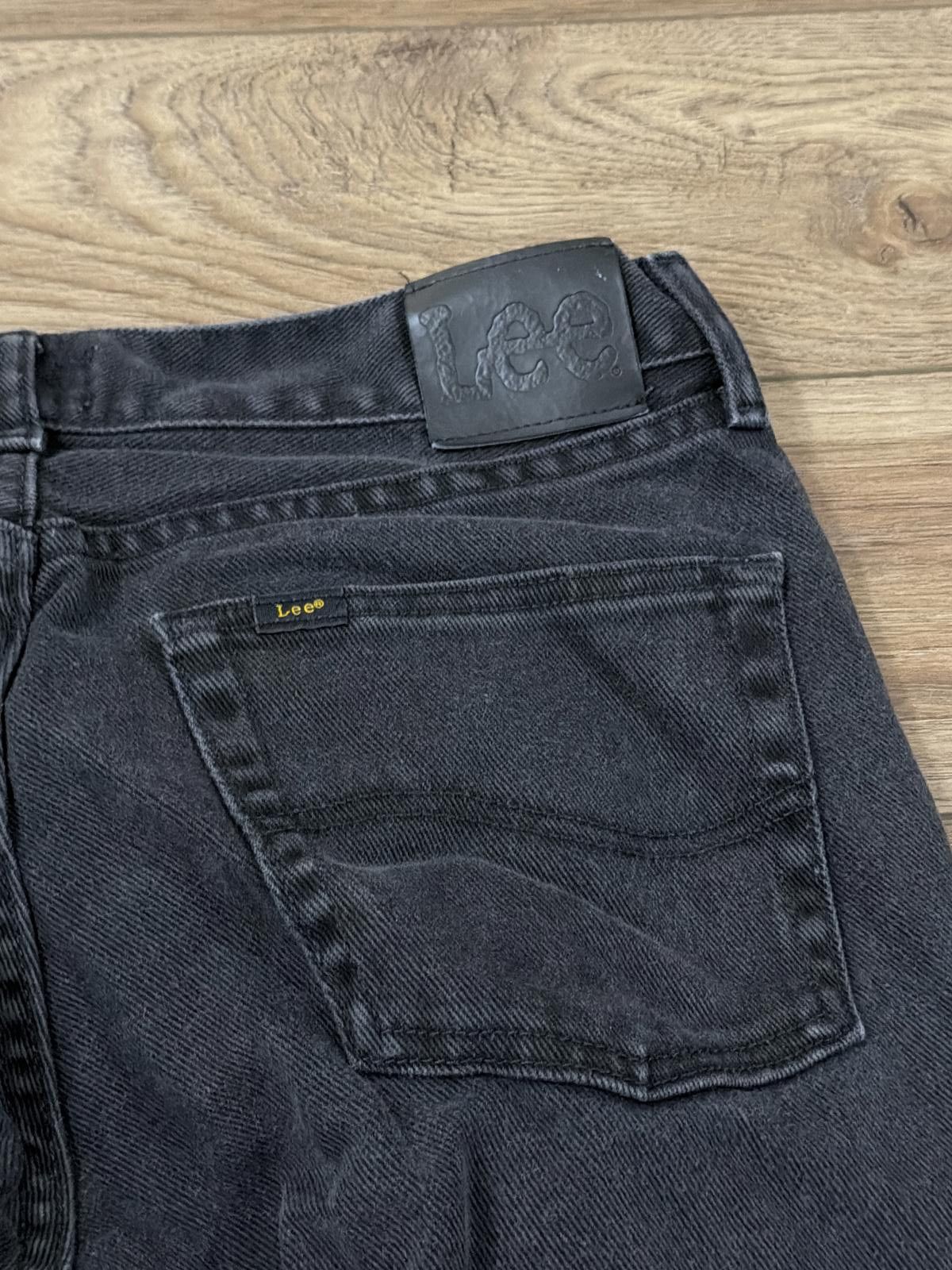 Lee Vintage Y2K Lee Relaxed Fit Black Denim Jeans 33x30 Grunge Size US 33 - 7 Thumbnail