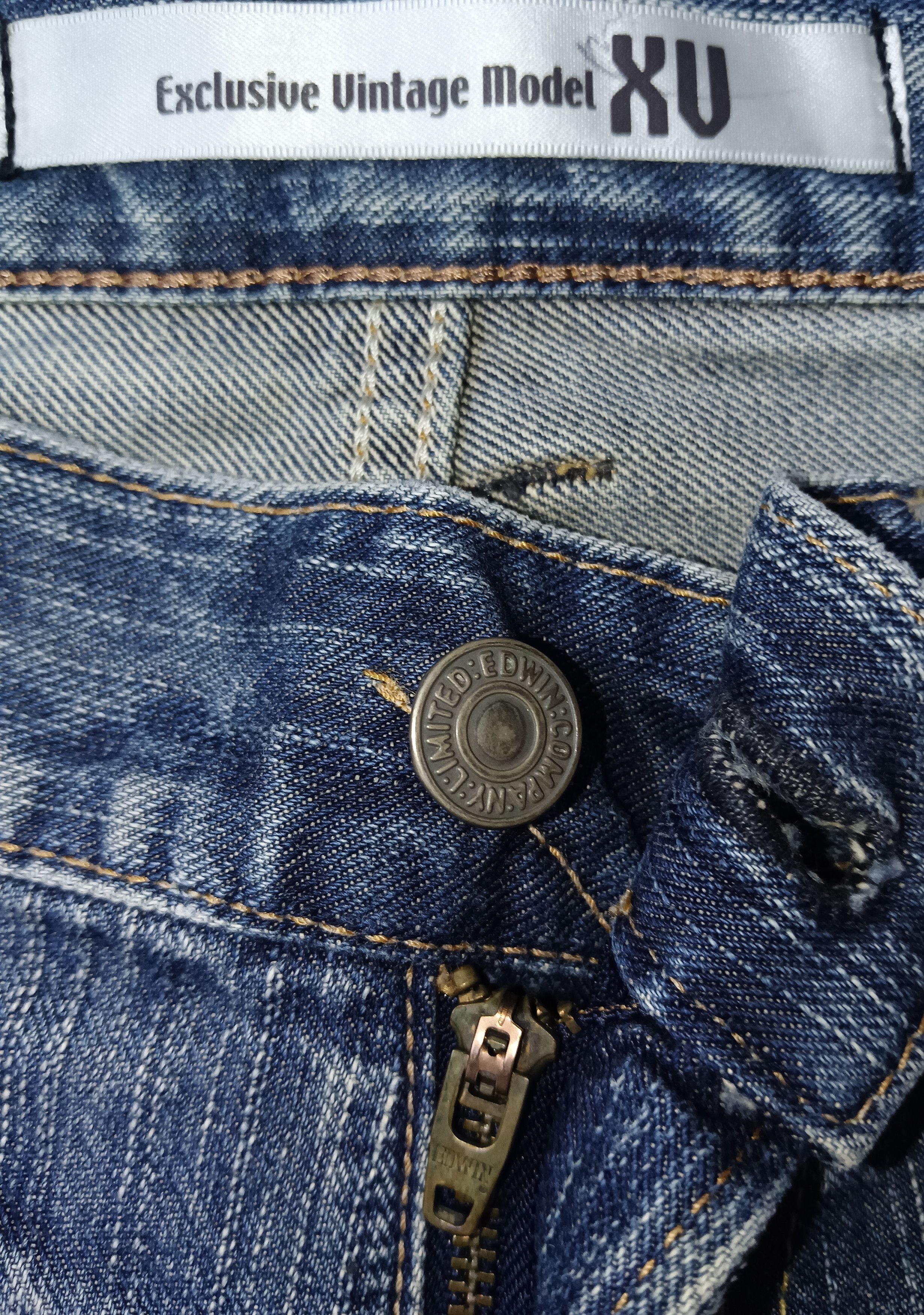 Edwin Edwin Seditionaries Distressed Flare Denim Size US 32 / EU 48 - 11 Thumbnail