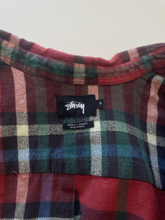 Stussy Flannel Jacket Stussy Vintage | Grailed