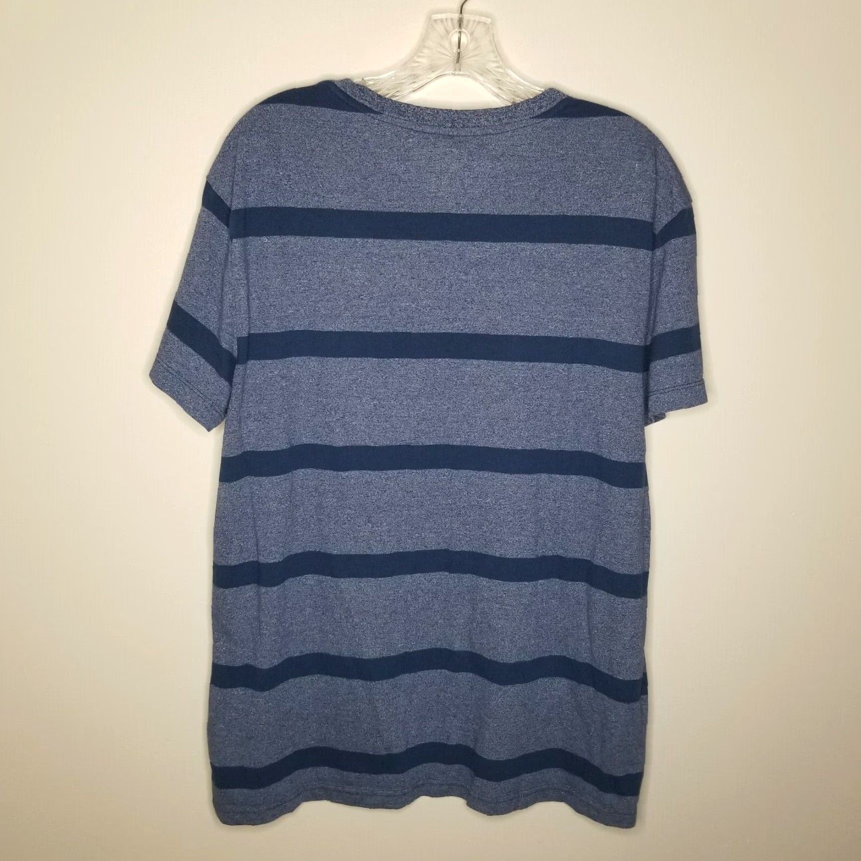 Vintage Aeropostale Mens Blue Striped T-Shirt Large Size US L / EU 52-54 / 3 - 4 Thumbnail