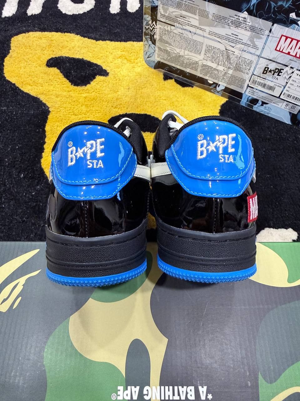 Bape × Marvel Comics Bape Sta Marvel Comics Venom (2022) US7 Size US 7 / EU 40 - 5 Thumbnail