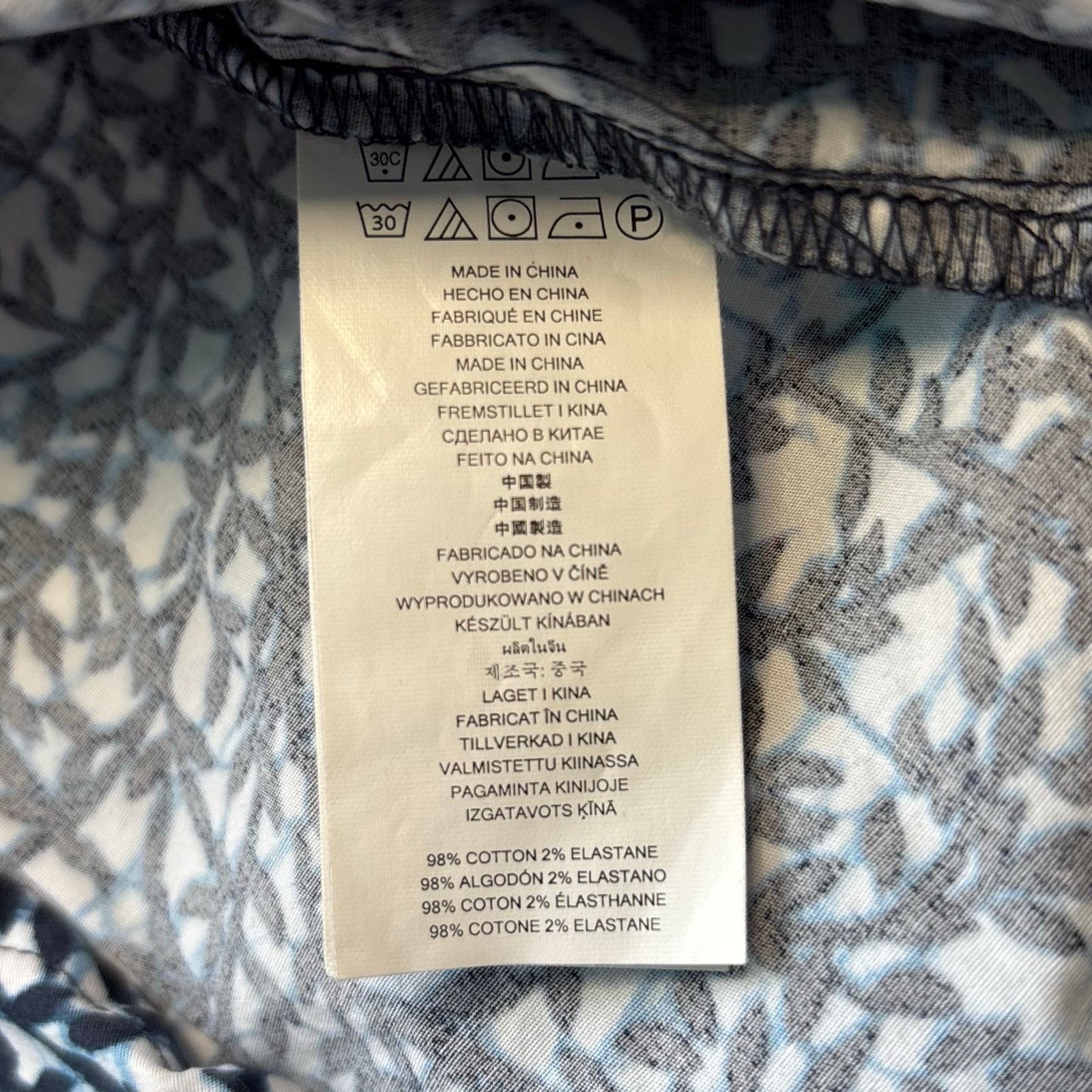 Michael Kors MICHAEL Michael Kors Leaf Print Off-Shoulder Blouse XL Size XL / US 12-14 / IT 48-50 - 11 Thumbnail
