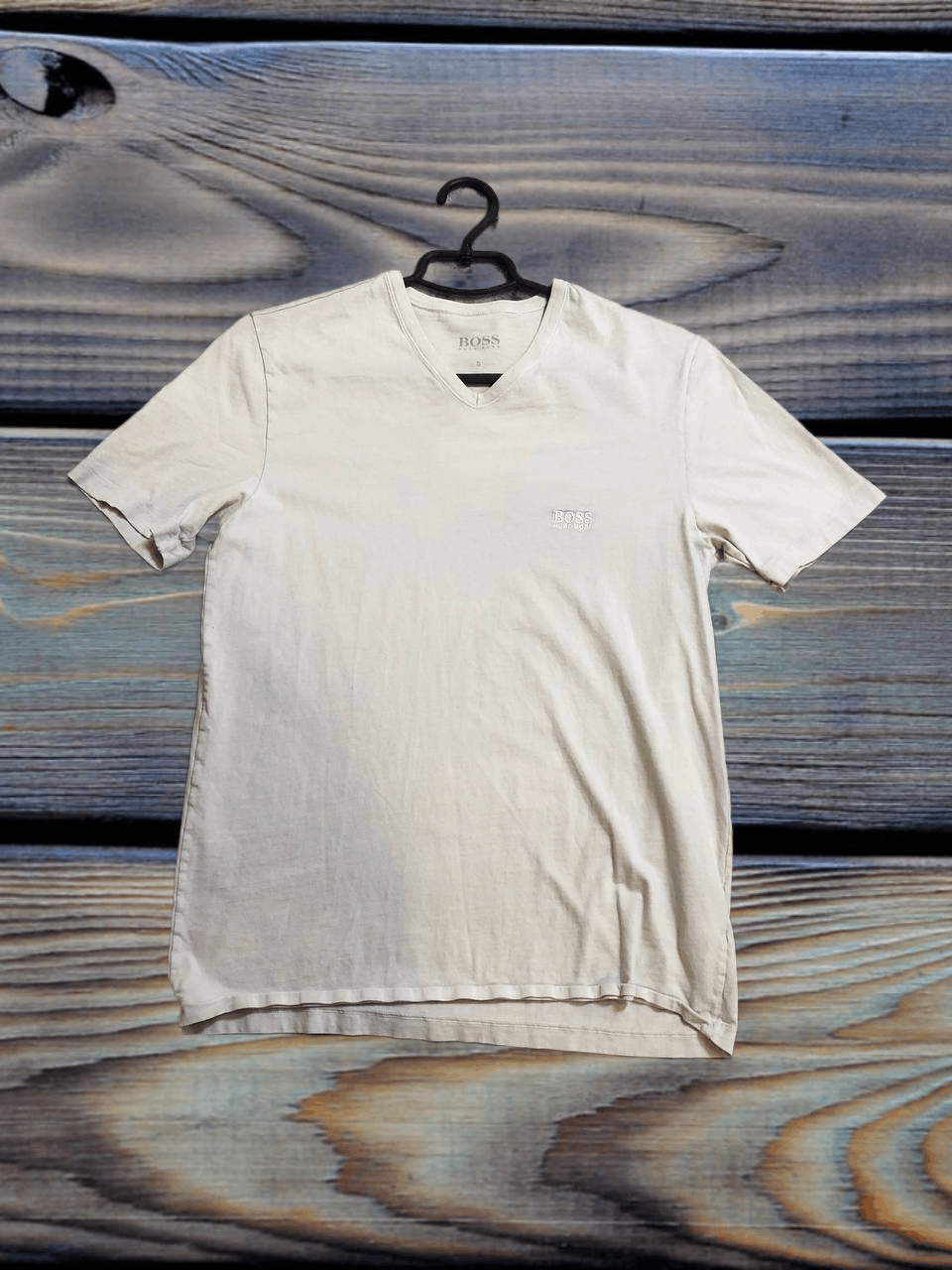 Hugo Boss Hugo Boss Men'S White Classic Undershirt V-Neck Size US S / EU 44-46 / 1 - 1 Thumbnail