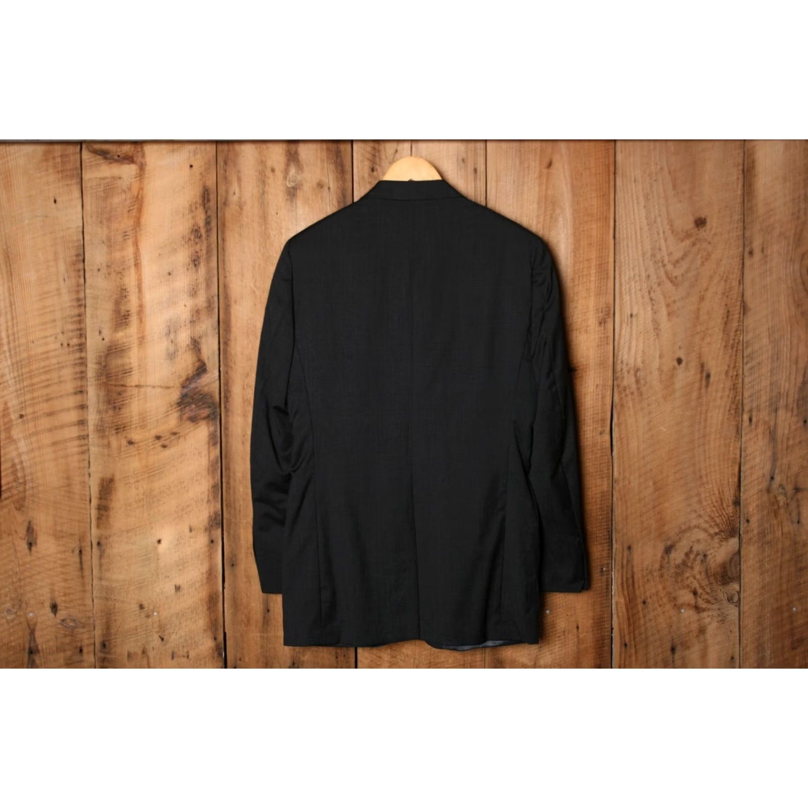 Brooks Brothers BROOKS BROTHERS Blazer Wool Gray Single-Breasted 2-Button Notch Lapel 42 Long Mens Dress Jacket 44 Chest Excellent Condition Size 42R - 5 Thumbnail