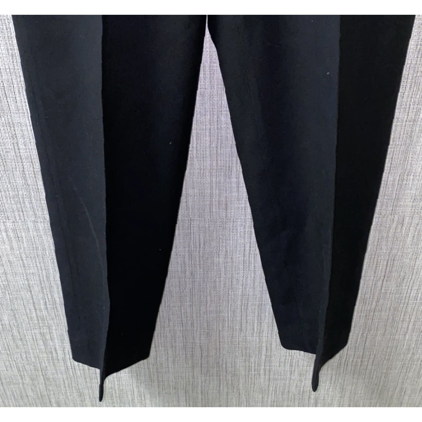 Vintage Mens Black Naval Uniform Pleated Dress Pants Size 34 x 31.5 Pants Mens Black Navy? Size US 34 / EU 50 - 3 Thumbnail