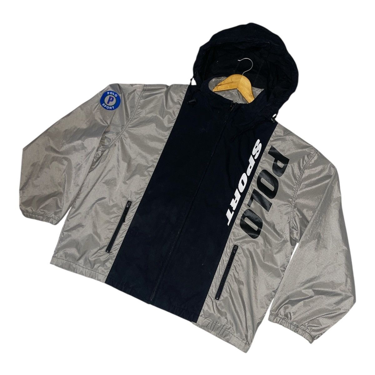 Polo Ralph Lauren × Vintage Rare vintage 90s Polo Sports Jacket Windbreaker Size XL Size US XL / EU 56 / 4 - 2 Thumbnail