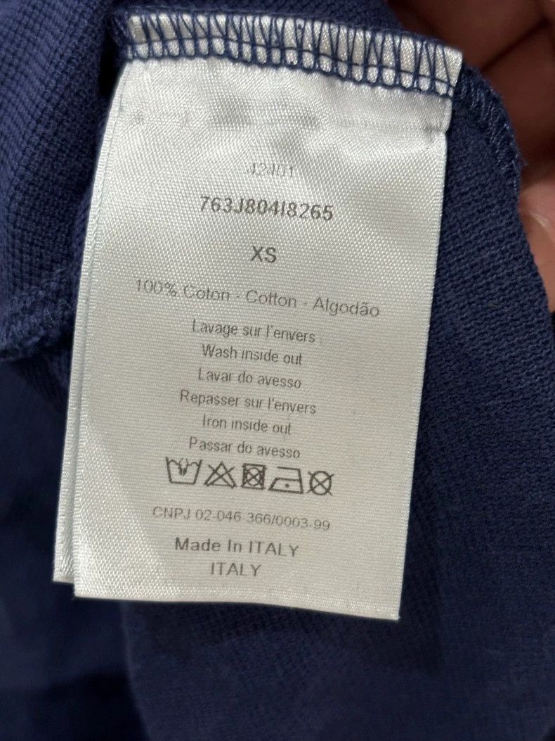Dior Dior Short Sleeve Polo with Pattern-2505 Size US XS / EU 42 / 0 - 6 Thumbnail