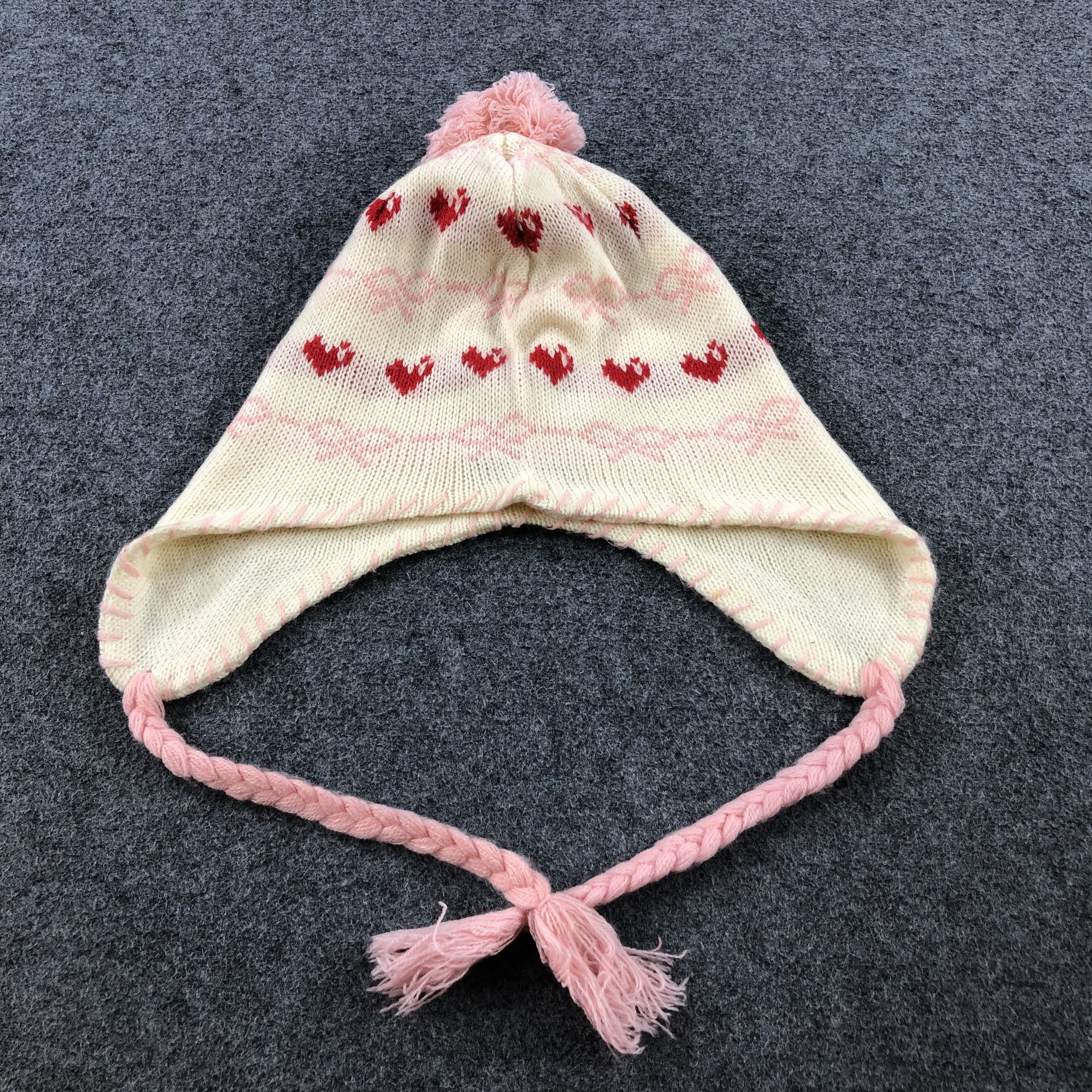 Vintage Hush Hush Ushanka Earflap Bobble Beanie Snowcap Snow Hat B87 Size ONE SIZE - 1 Thumbnail