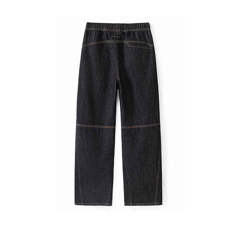 Jean Men's American simple retro straight jeans Size US 32 / EU 48 - 2 Thumbnail