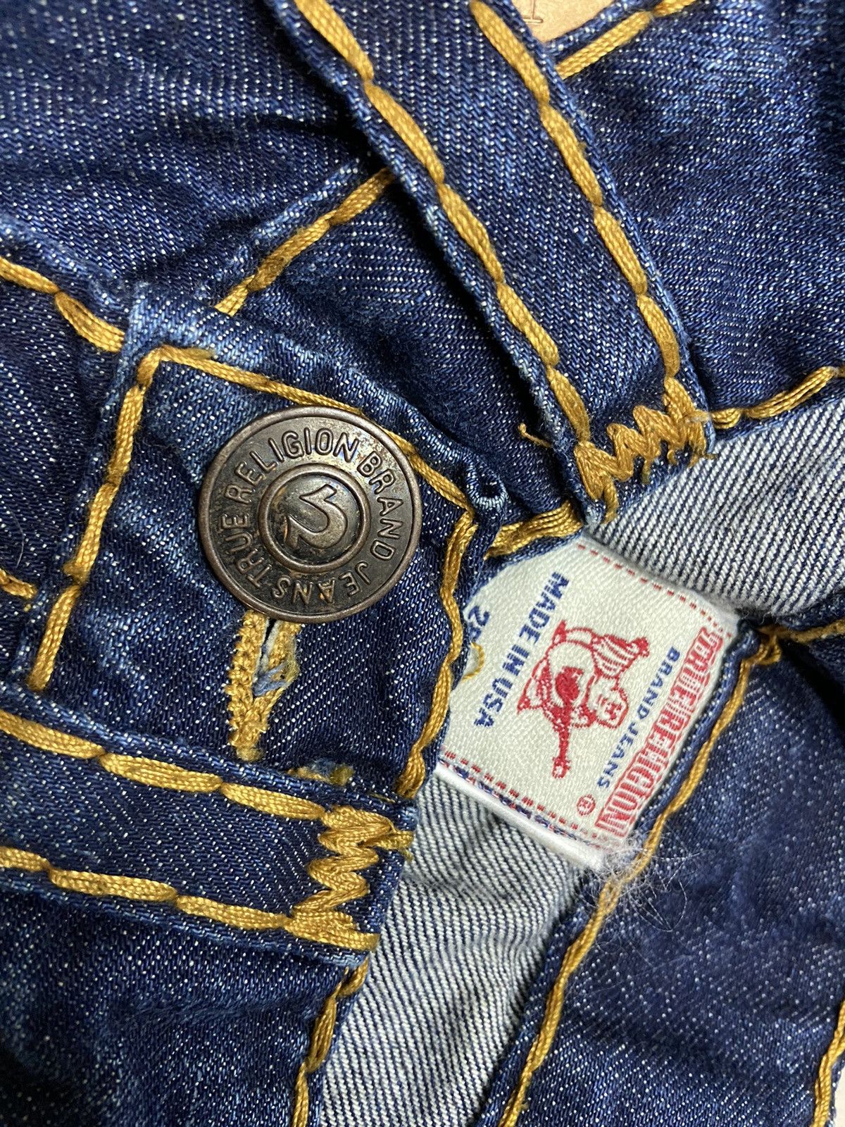 20471120 × Japanese Brand × True Religion True Religion No 1 BOBBY SUPER T Chain Stitch Denim Size US 30 / EU 46 - 13 Thumbnail