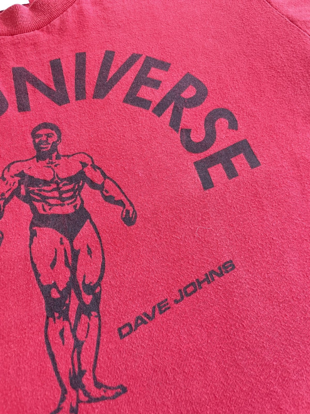 Vintage Mr.Universe Dave Johns T-Shirt Size US M / EU 48-50 / 2 - 3 Thumbnail