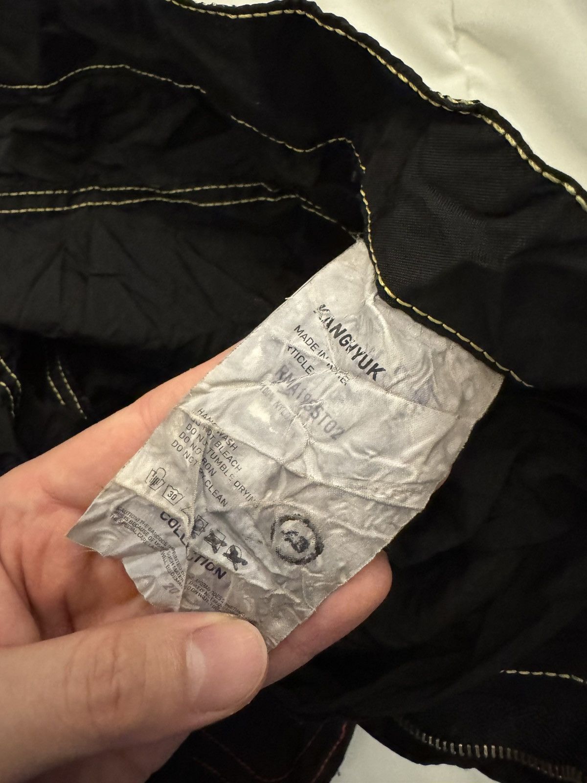 KANGHYUK Kanghyuk airbag pants Size US 32 / EU 48 - 3 Thumbnail