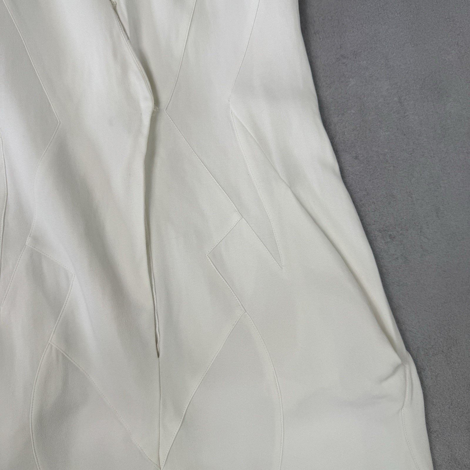Givenchy Givenchy Women Jumpsuit White Overall Size 36 Viscose Size 26" / US 2 / IT 38 - 5 Thumbnail