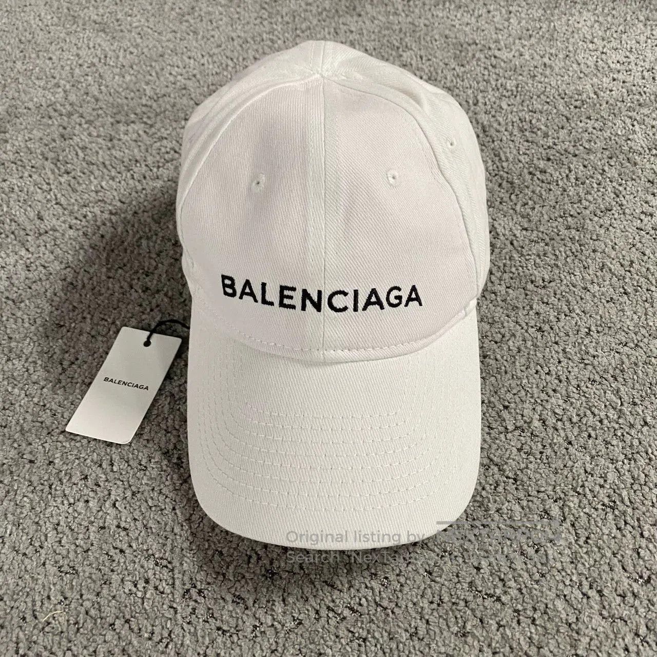 Balenciaga × Playstation Balenciaga x PS5 - White Cap | Grailed
