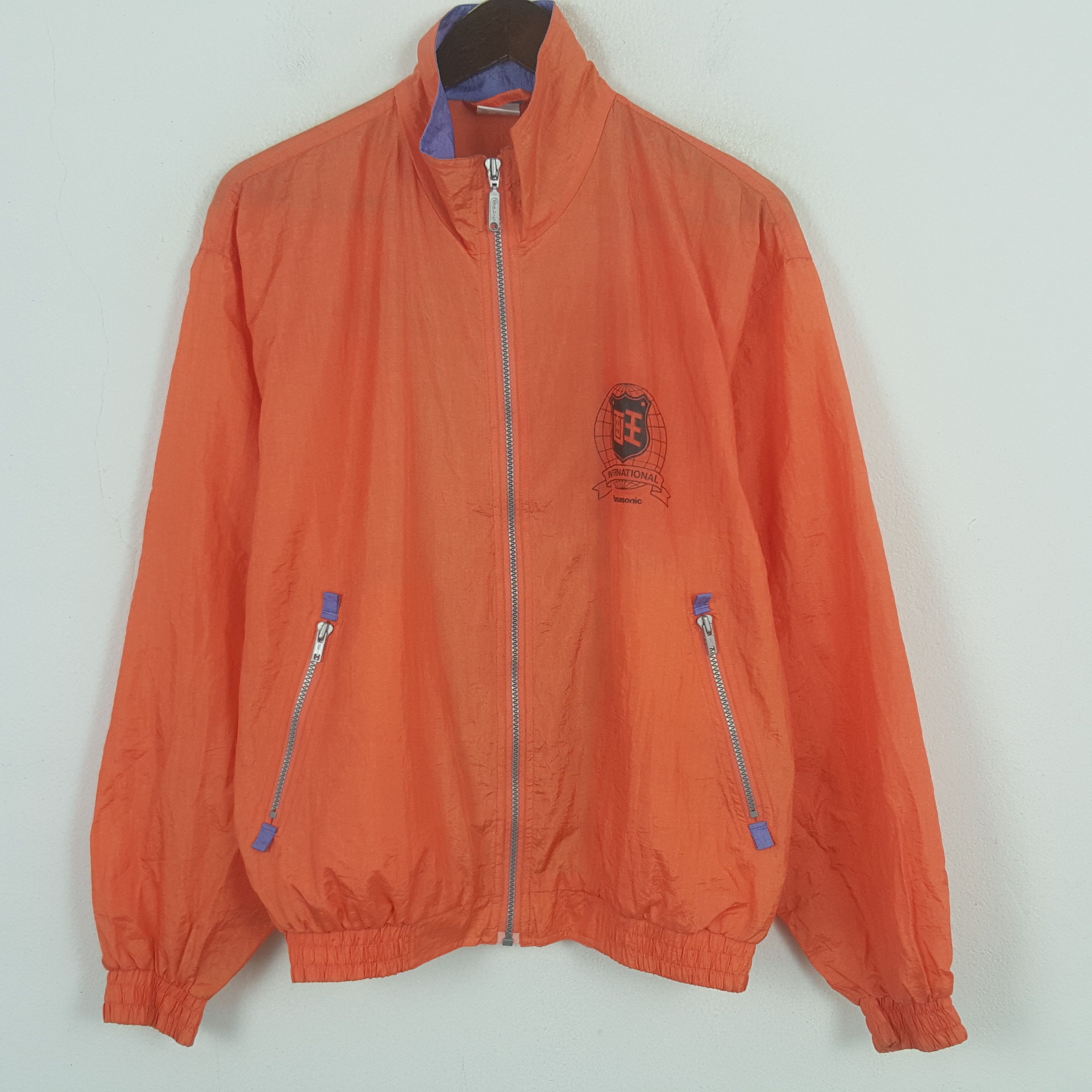 Vintage Vintage Panasonic Windbreaker Jacket Size US L / EU 52-54 / 3 - 3 Thumbnail