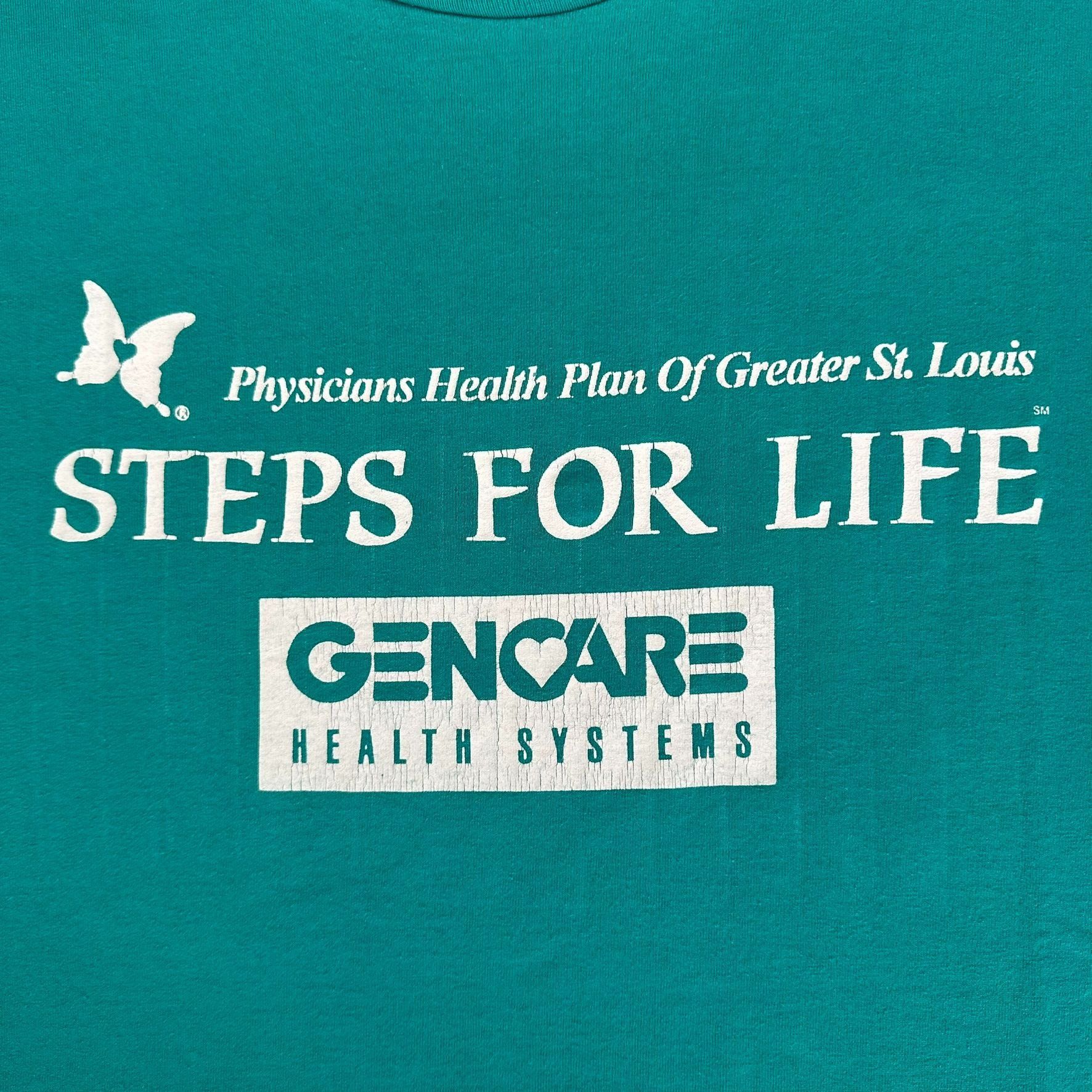 Fruit Of The Loom Vintage 90s Charity Walk T-Shirt Single Stitch Size US XL / EU 56 / 4 - 2 Thumbnail