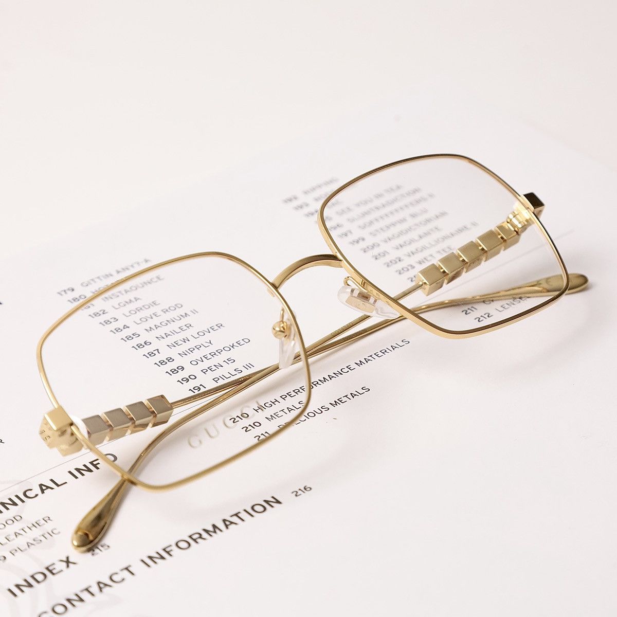 Gucci GUCCI GG1434O GLASSES Size ONE SIZE - 8 Thumbnail