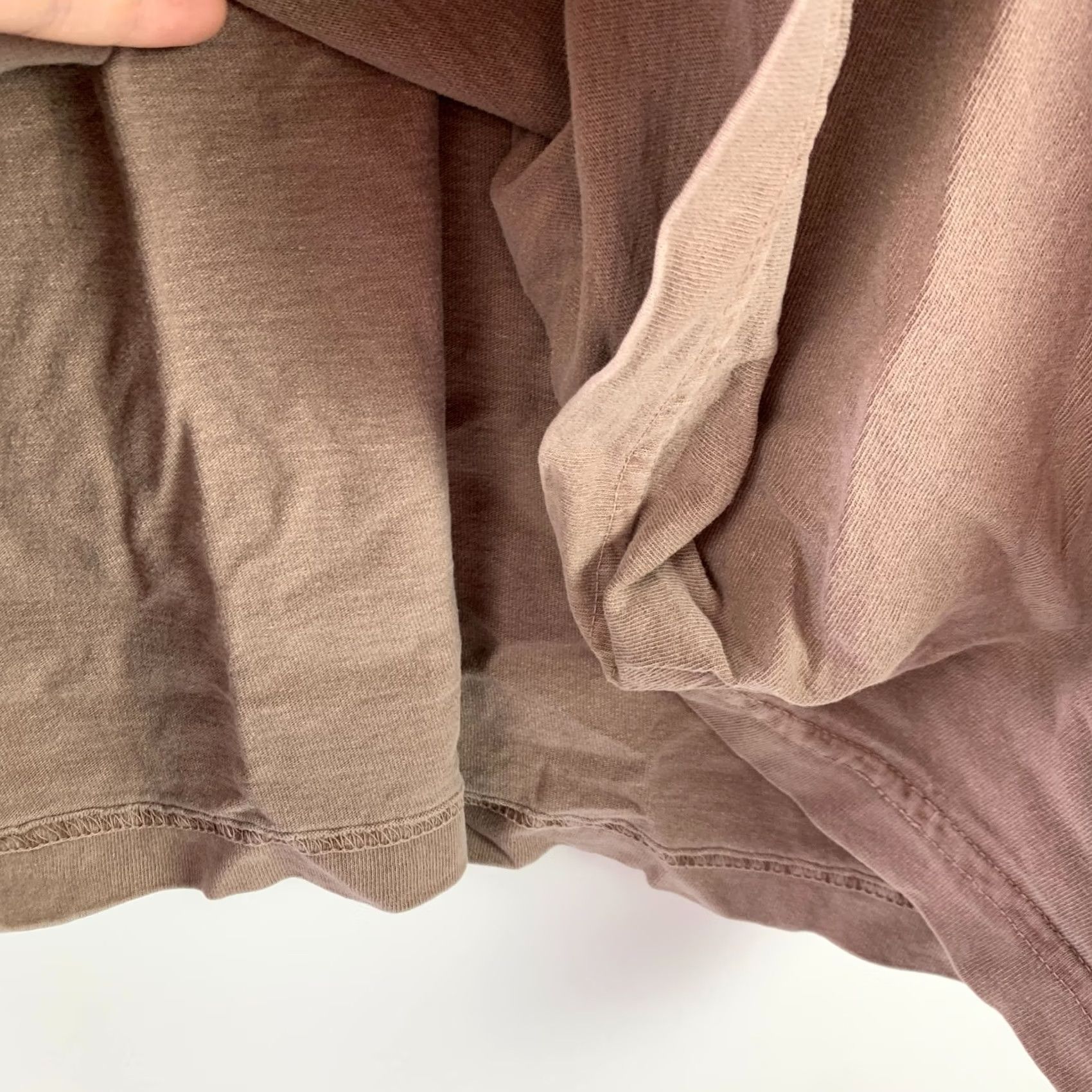Vintage Bacon Lettuce Tomato T-Shirt Brown M/L Women V-Neck Short Sleeve Flower Logo Casual Shirt Size M / US 6-8 / IT 42-44 - 3 Thumbnail