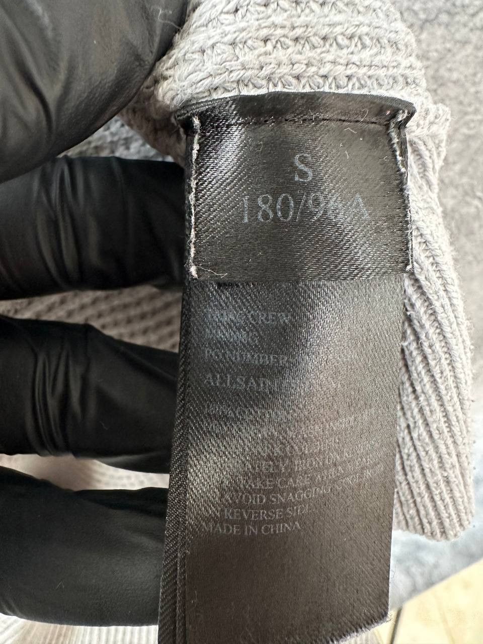 Allsaints ALLSAINTS Trias Crew Neck Waffle Sweater Pullover Size US S / EU 44-46 / 1 - 11 Thumbnail