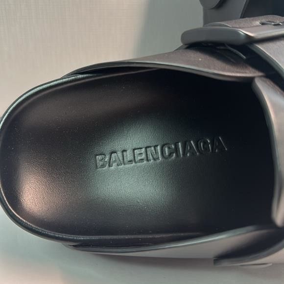 Balenciaga Balenciaga Women’s SUNDAY MULE ISunday Mule black matte calf Size US 6.5 / IT 36.5 - 5 Thumbnail