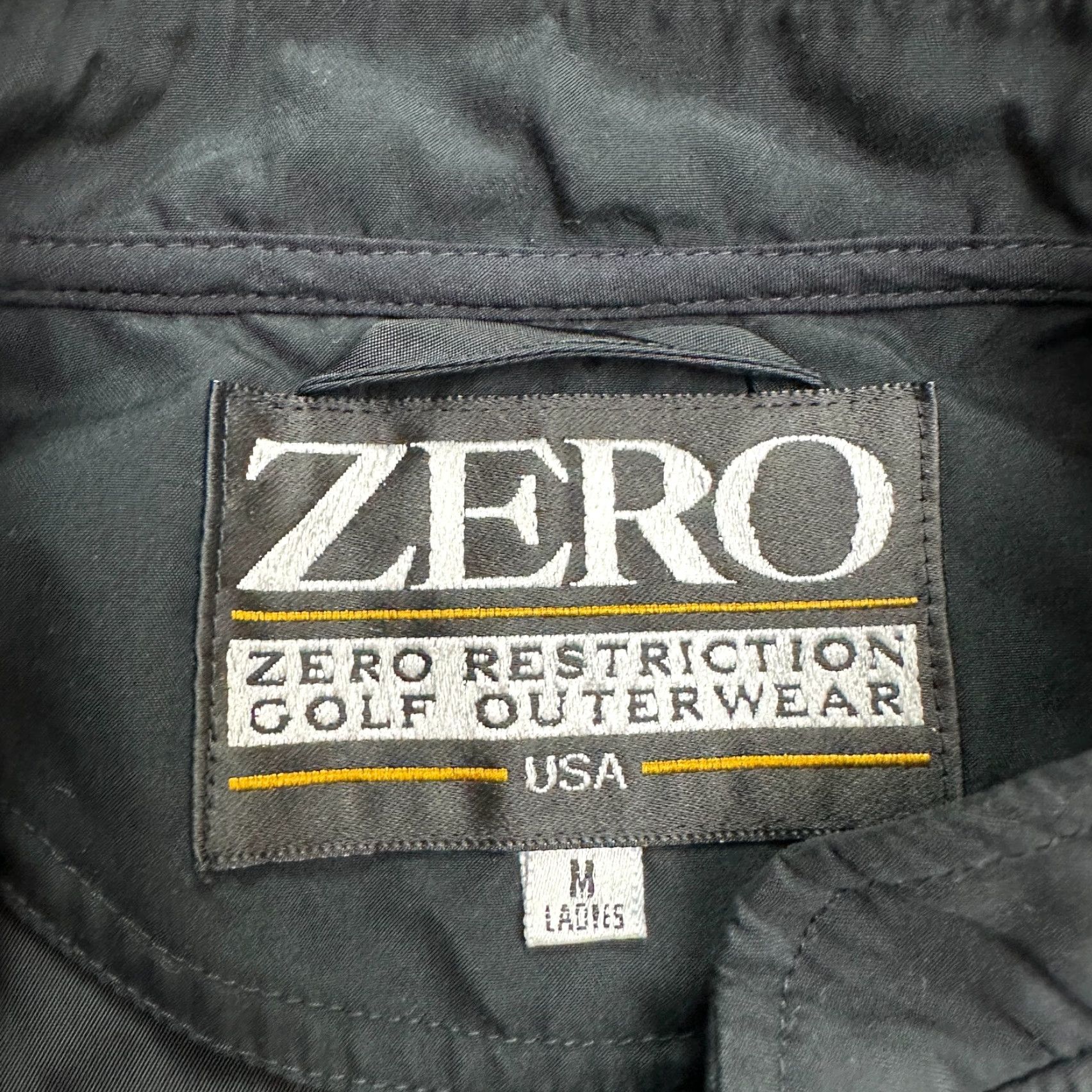 Vintage VINTAGE Zero Restriction Vest Womens M Black 1/4 Snap Outerwear Golf Sports Size M / US 6-8 / IT 42-44 - 7 Thumbnail