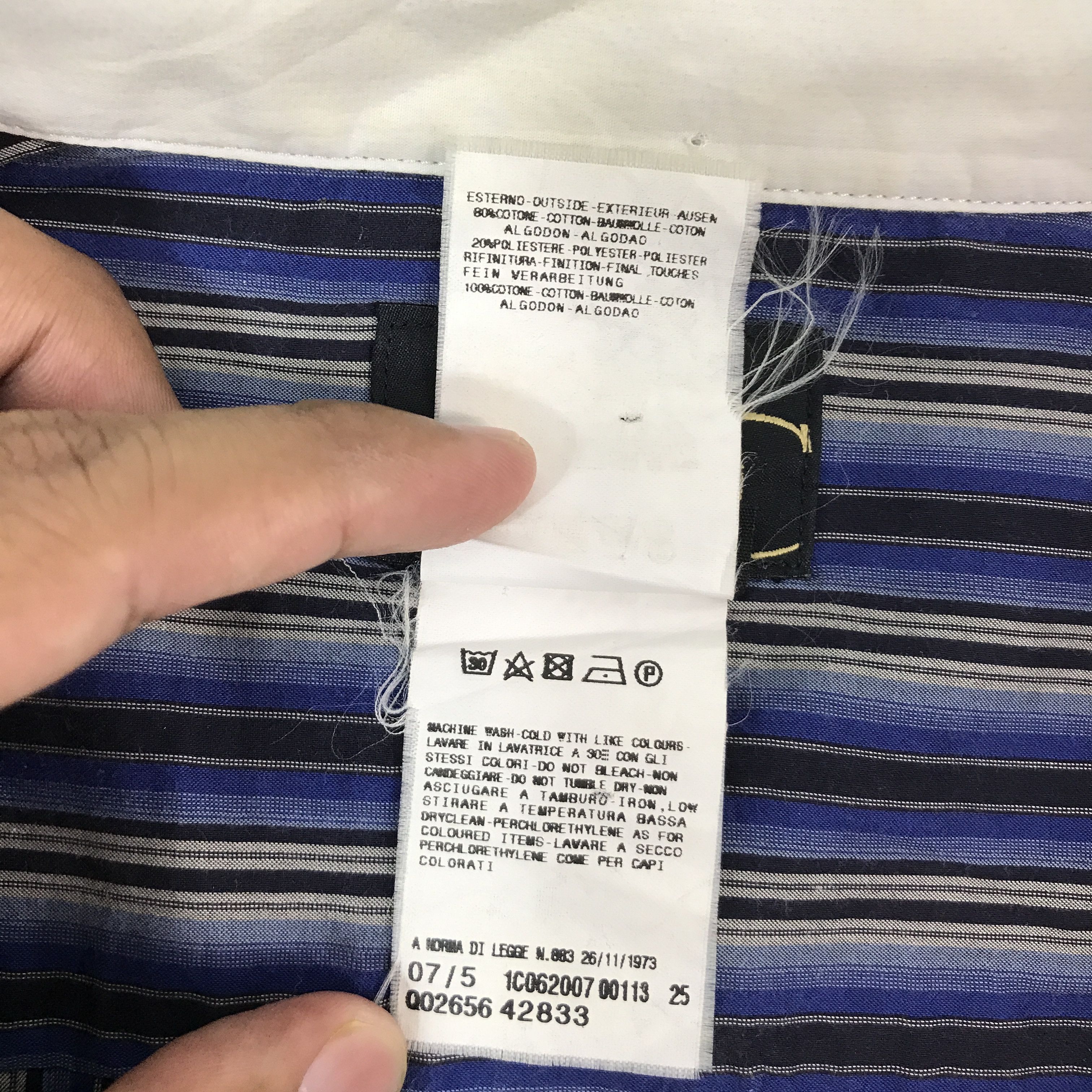 Just Cavalli JUST CAVALLI STRIPED BUTTON UP TSHIRTS Size US M / EU 48-50 / 2 - 14 Thumbnail