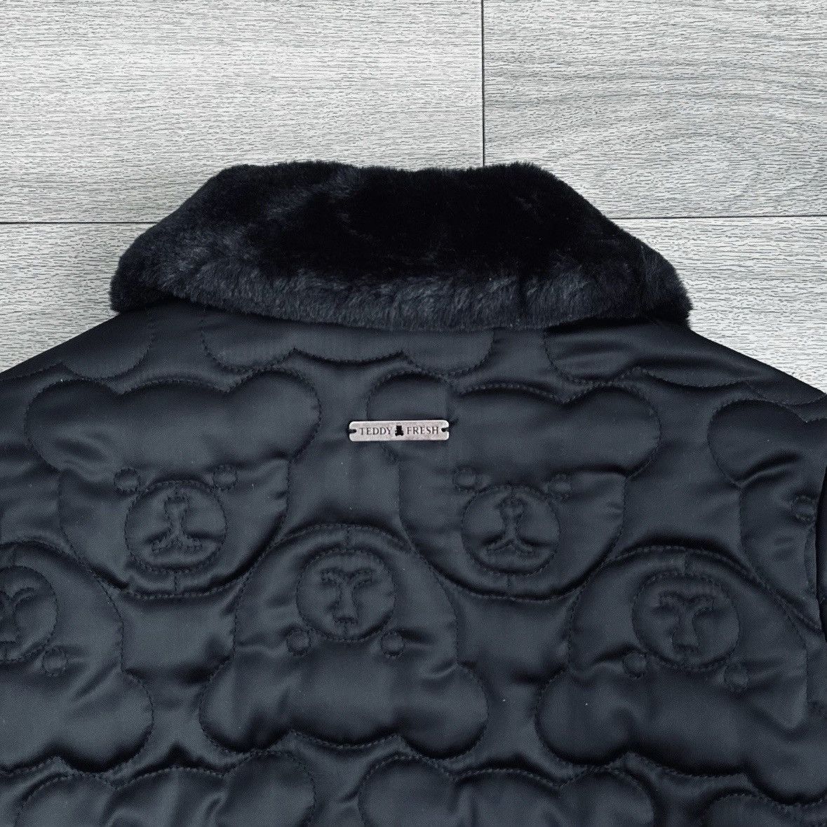 Teddy Fresh Teddy Fresh Quilted Faux Fur Collar Jacket Size S / US 4 / IT 40 - 13 Thumbnail