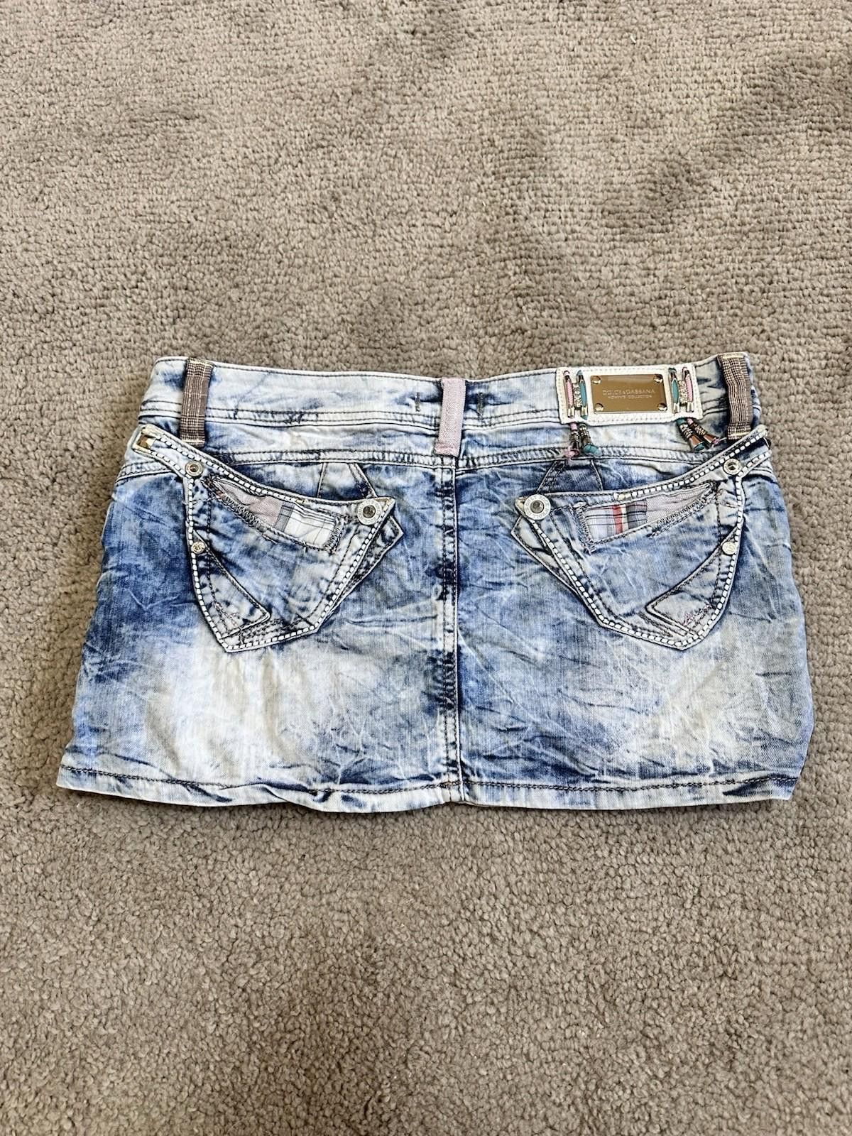 Dolce & Gabbana Dolce Gabbana Mini Skirt Women`s Size 30 Size 24" / US 00 / IT 34 - 6 Thumbnail