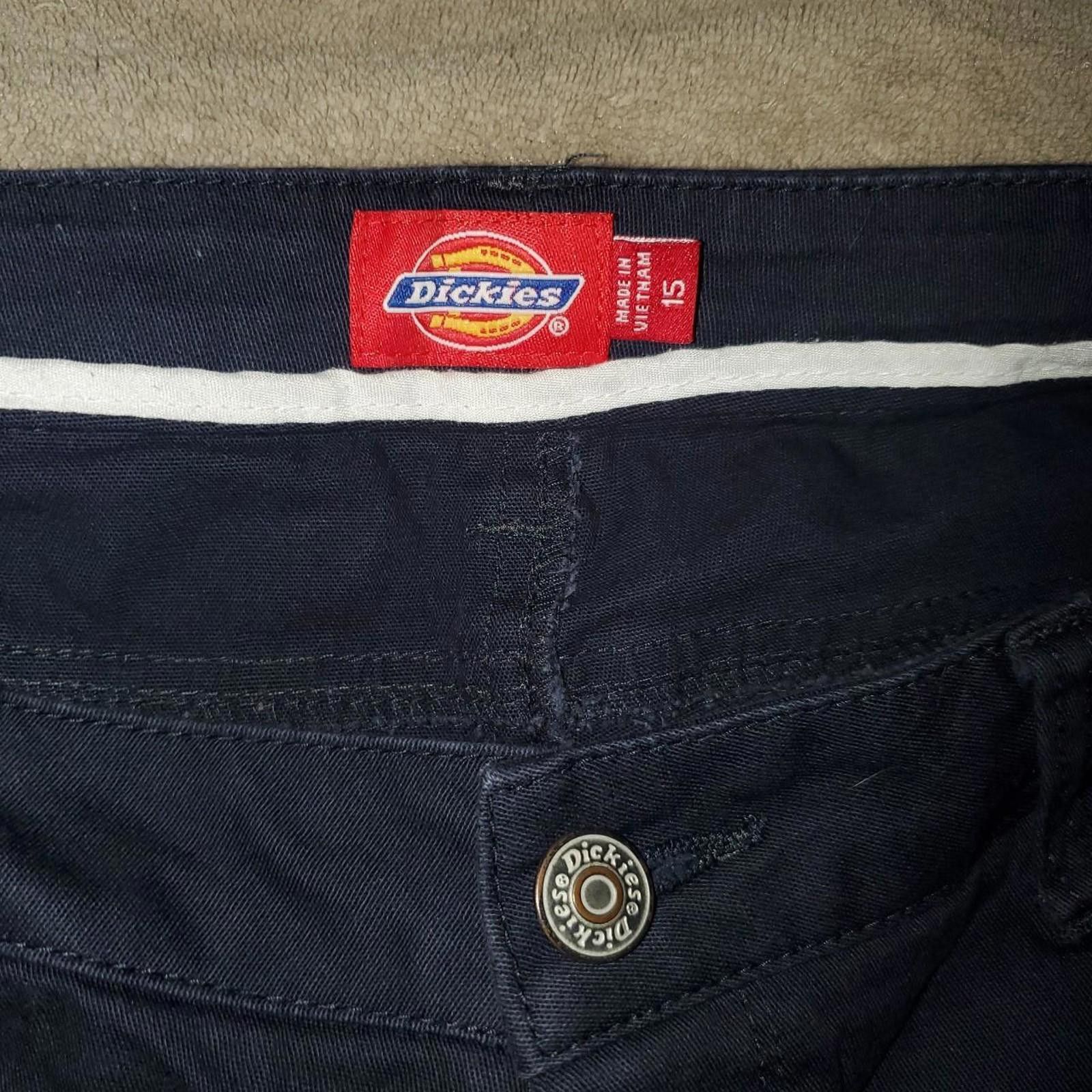 Dickies Dickies Women's Black Trousers Size 36" / US 14 / IT 50 - 2 Thumbnail