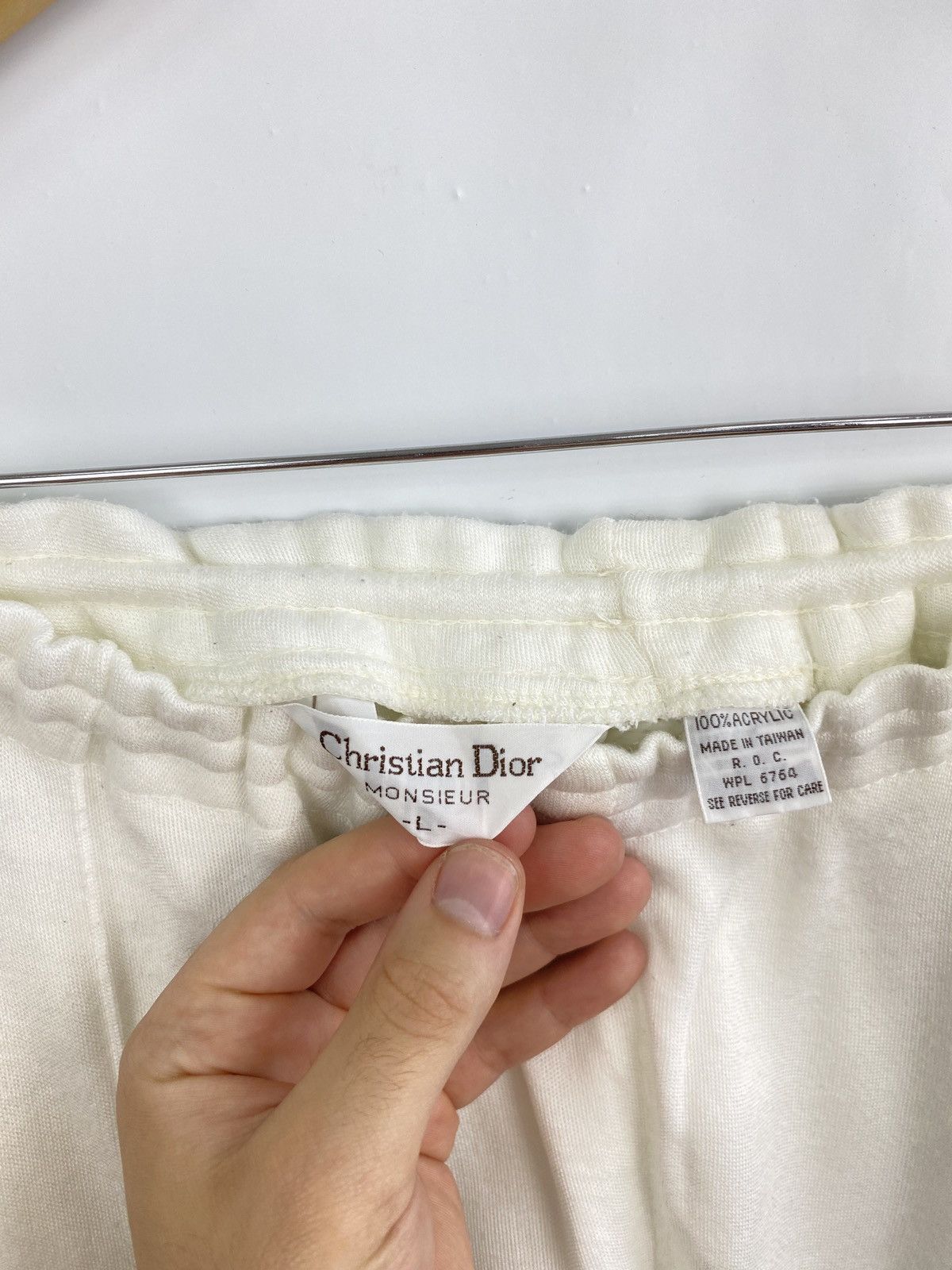 Christian Dior Monsieur Vintage 80s Christian Dior Sweatpants Joggers rare retro Y2K Size US 36 / EU 52 - 8 Thumbnail