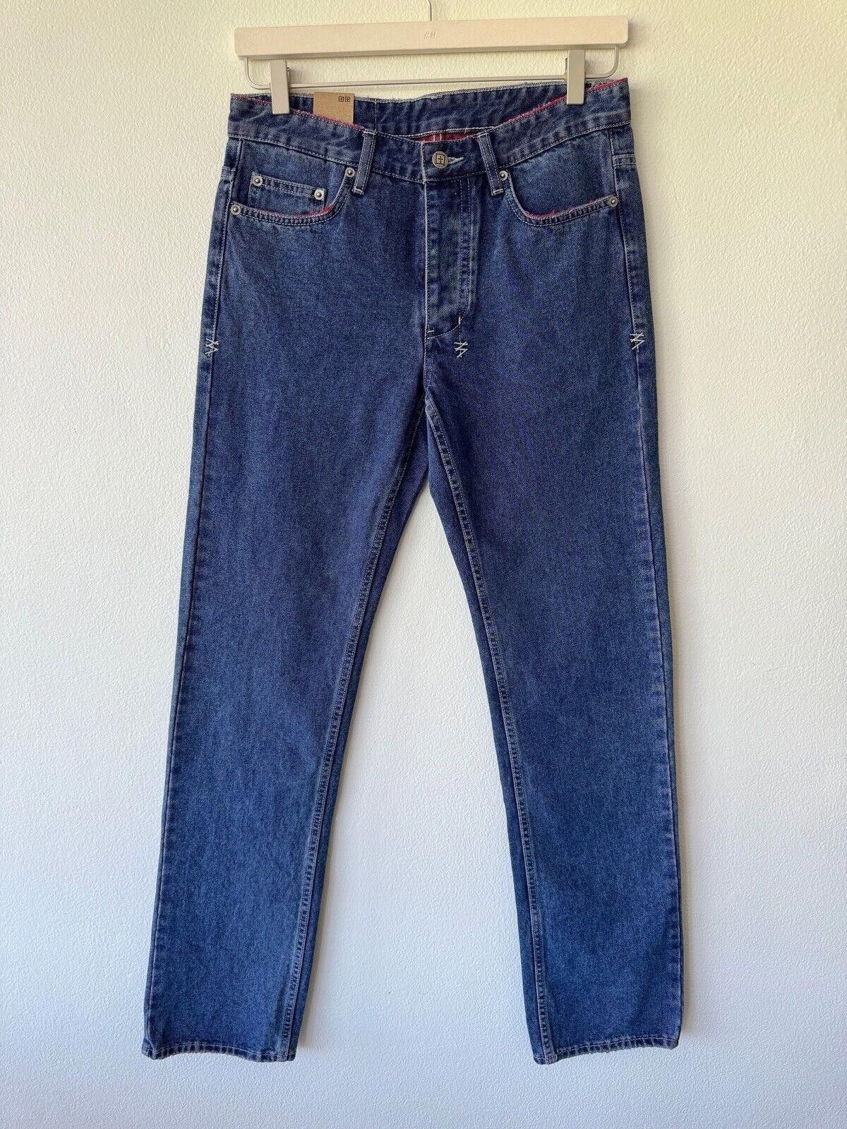 Ksubi new Ksubi mens denim jean hazlow 29 small blue red kolor Size US 29 - 1 Thumbnail