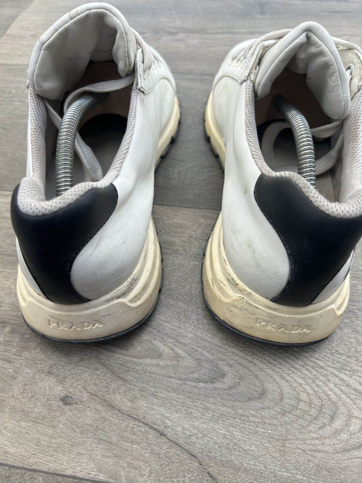 Prada Prada Milano leather sneakers. Size US 10 / EU 43 - 5 Thumbnail