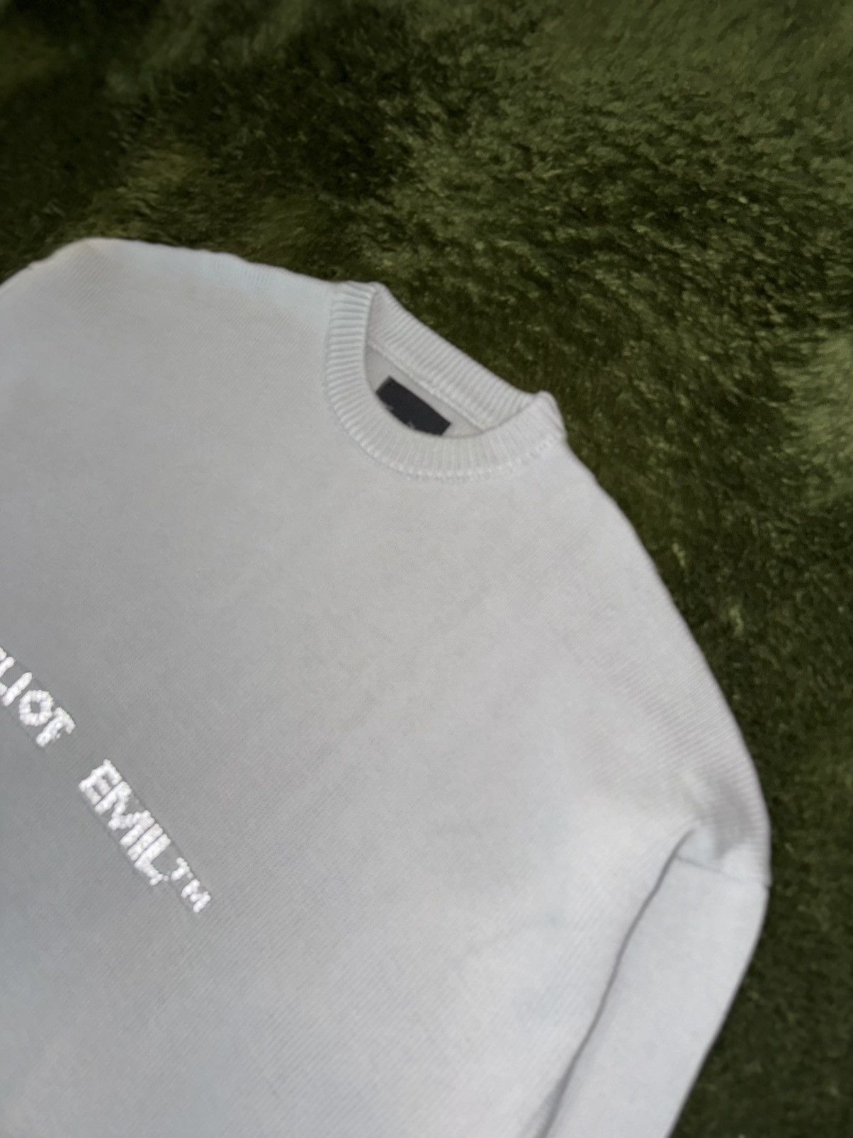 Heliot Emil [48] Heliot Emil Reflective Logo Crewneck Knit Size US L / EU 52-54 / 3 - 2 Thumbnail