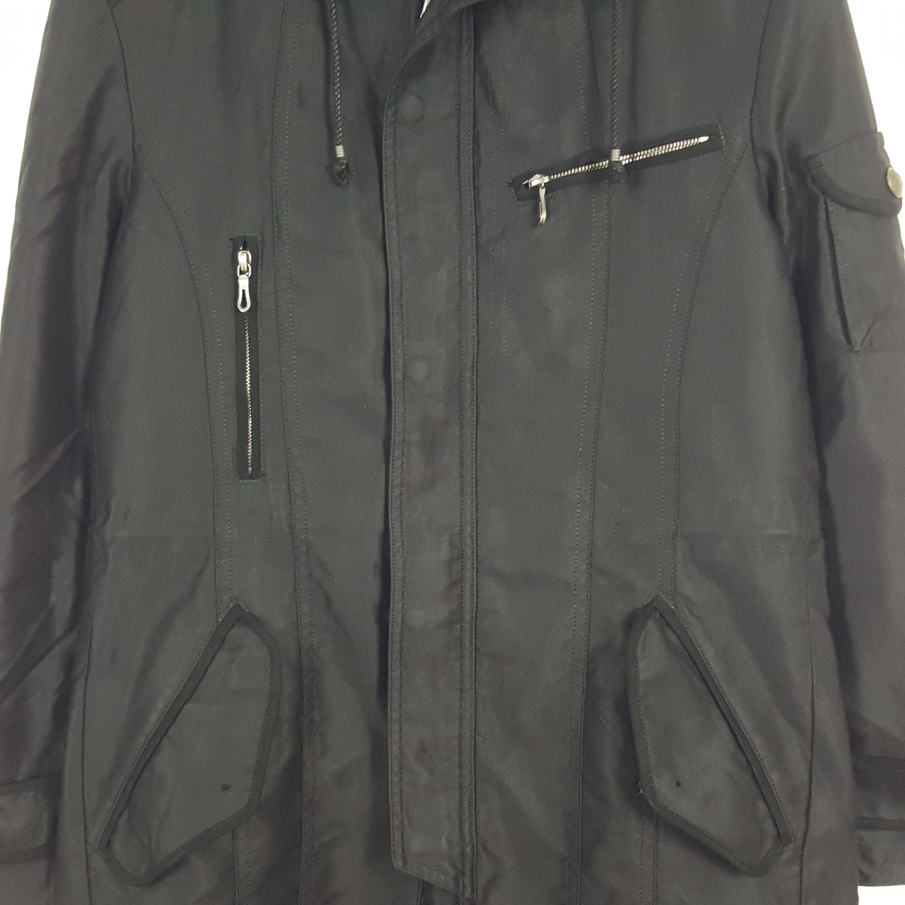 5351 POUR LES HOMMES × Vintage Vintage 5351 Pour Les Hommes Zipper Long Jacket Size US M / EU 48-50 / 2 - 2 Thumbnail