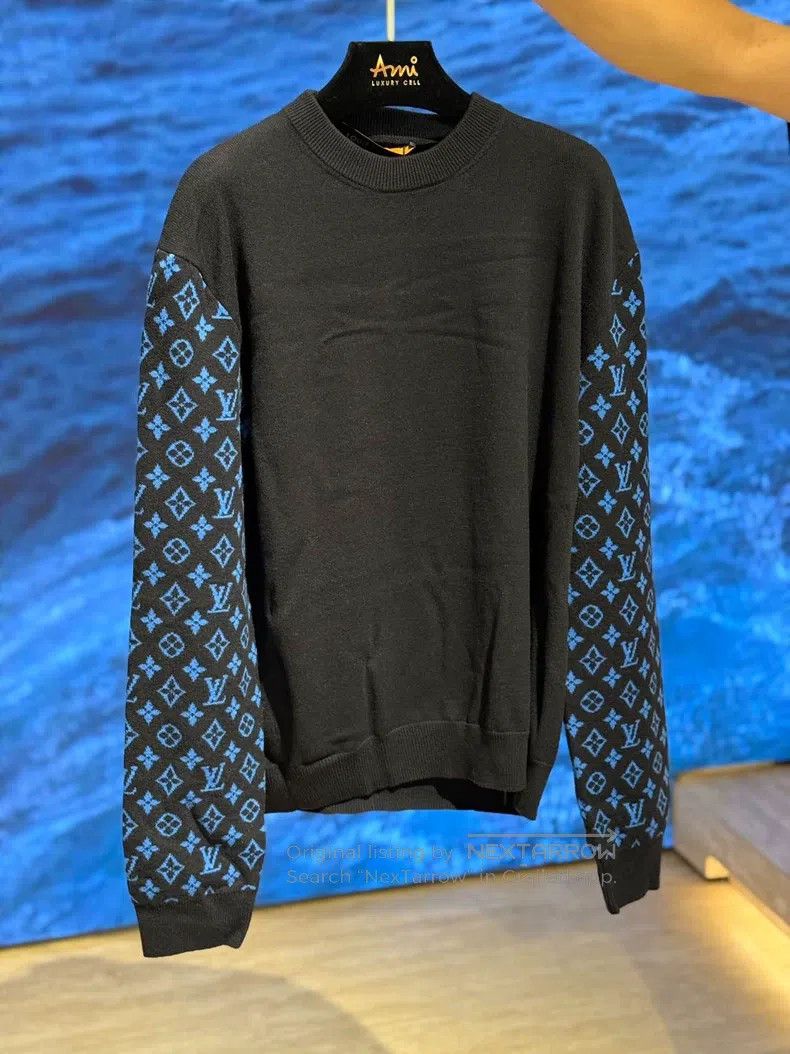 Louis Vuitton Louis Vuitton Long Sleeve Sweater with Full Print on Cuff Size US S / EU 44-46 / 1 - 2 Thumbnail