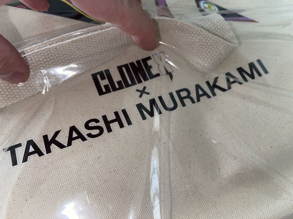 Takashi Murakami MURAKAMI RTFKT Clone X Nike NFT Tote Bag Legit DS Flower D Size ONE SIZE - 8 Thumbnail