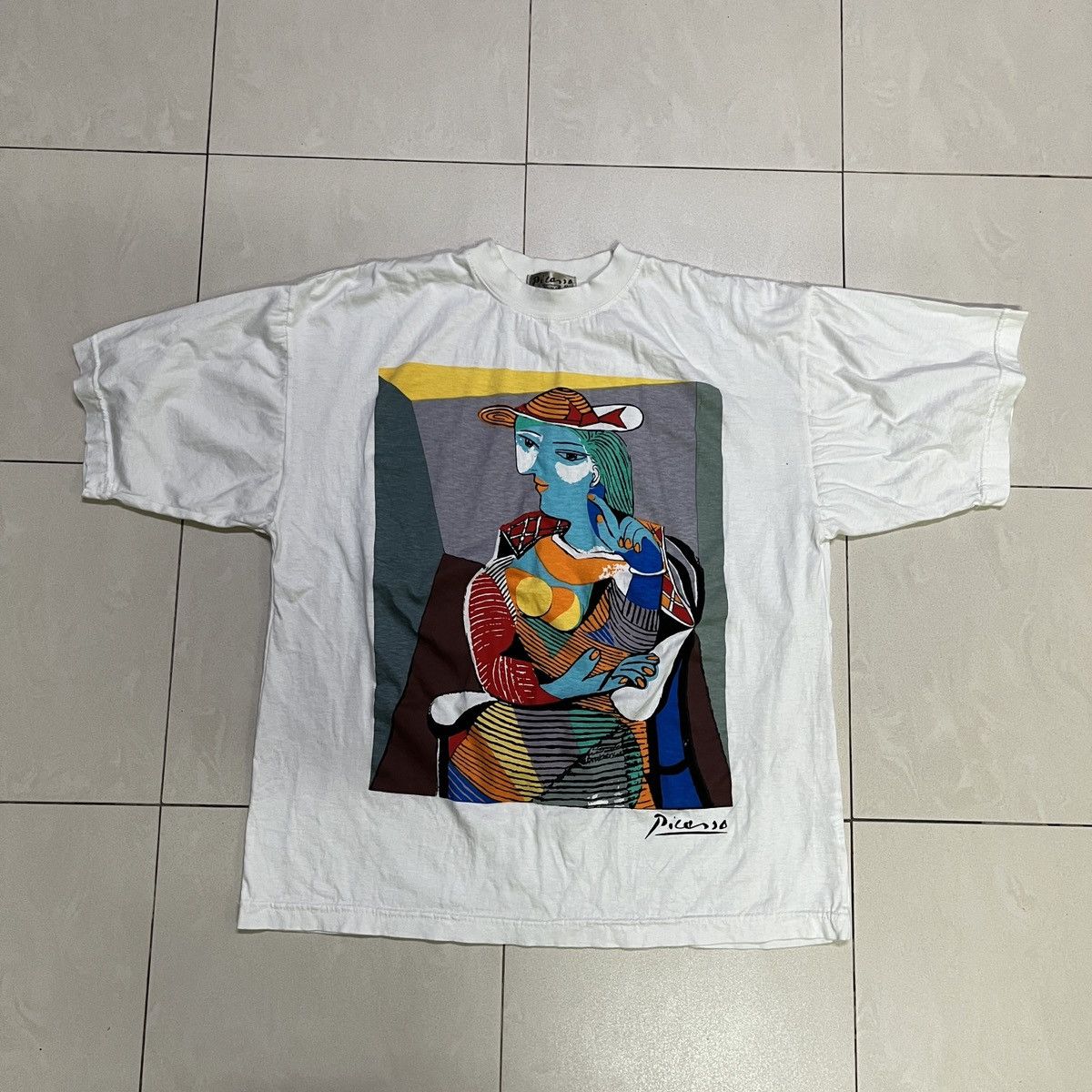 Art Comes First Vintage Pablo Picasso Art T Shirt Size US S / EU 44-46 / 1 - 1 Thumbnail