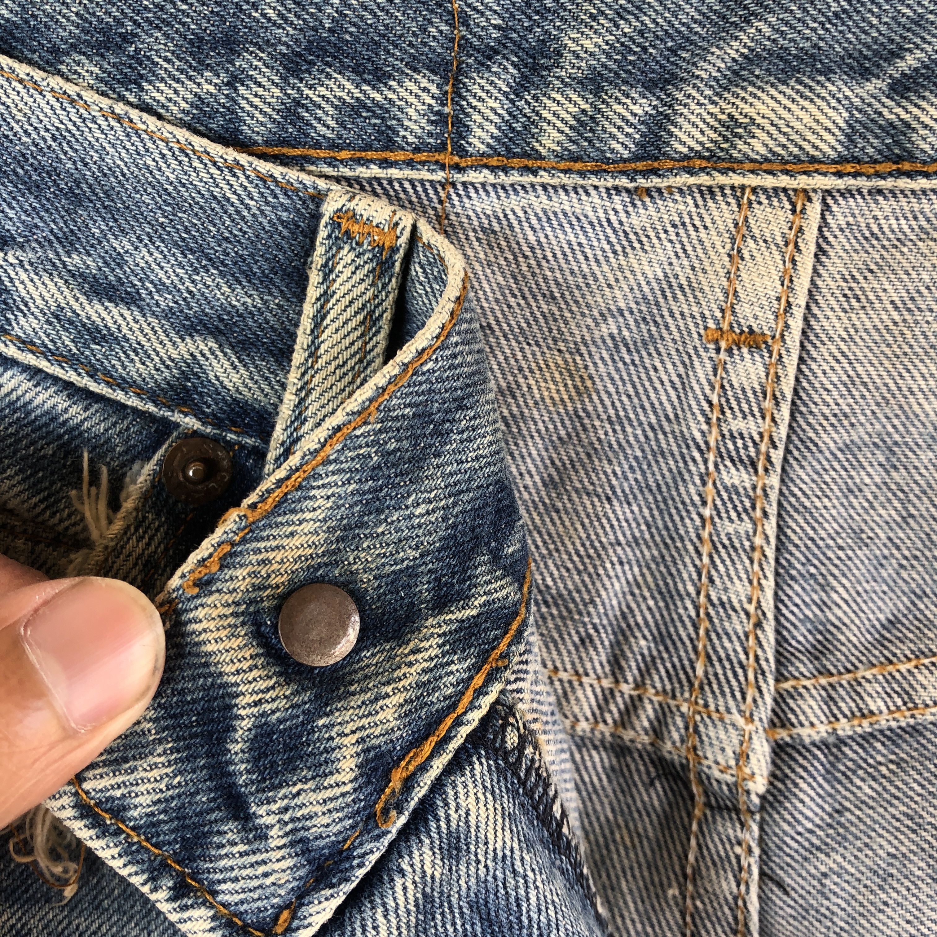 Levi's Vintage 80s Levis 505 Jeans Levi's Faded Stonewash Denim Size US 32 / EU 48 - 7 Thumbnail