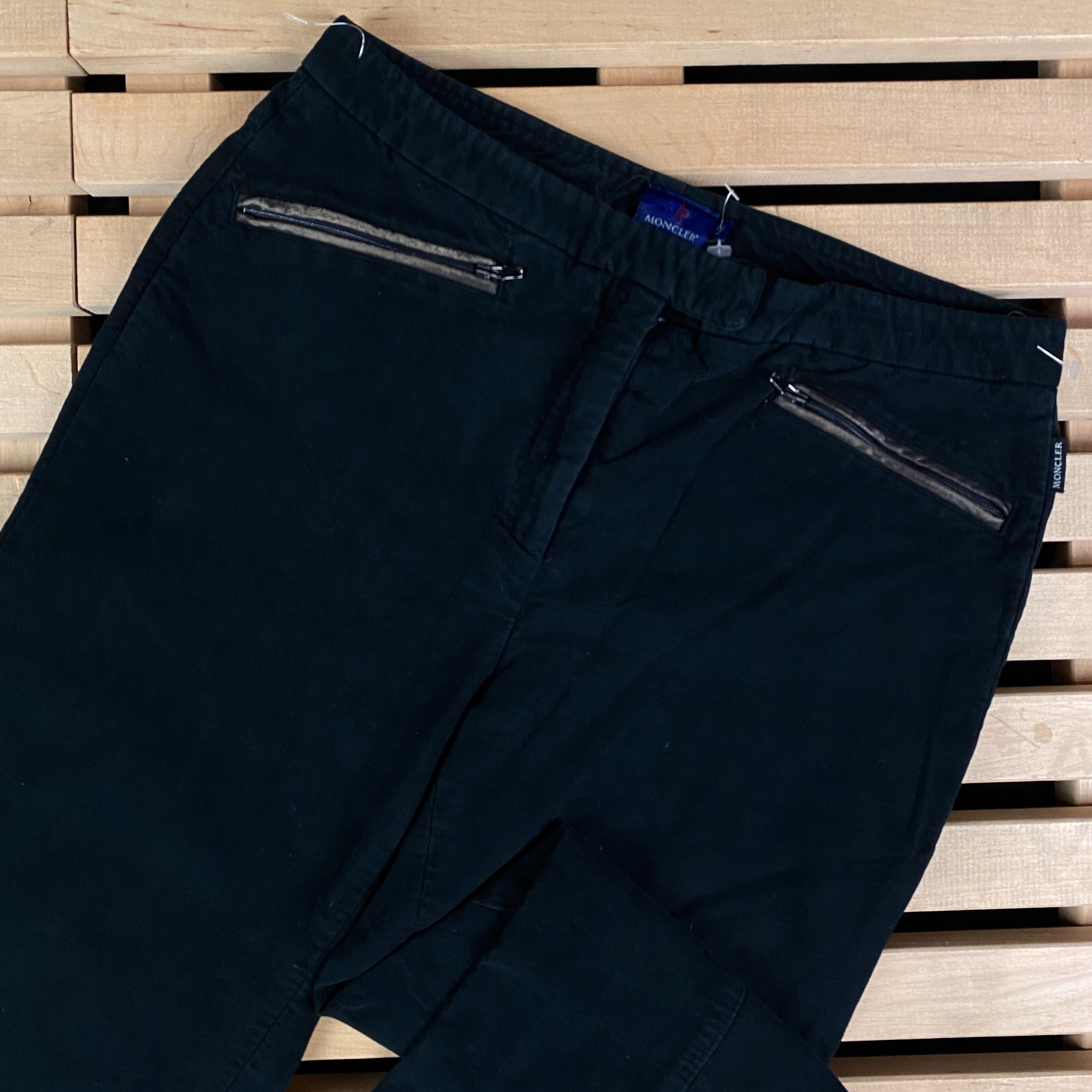 Moncler × Vintage Womens Vintage Pants Moncler Size 42 Size 27" / US 4 / IT 40 - 2 Thumbnail
